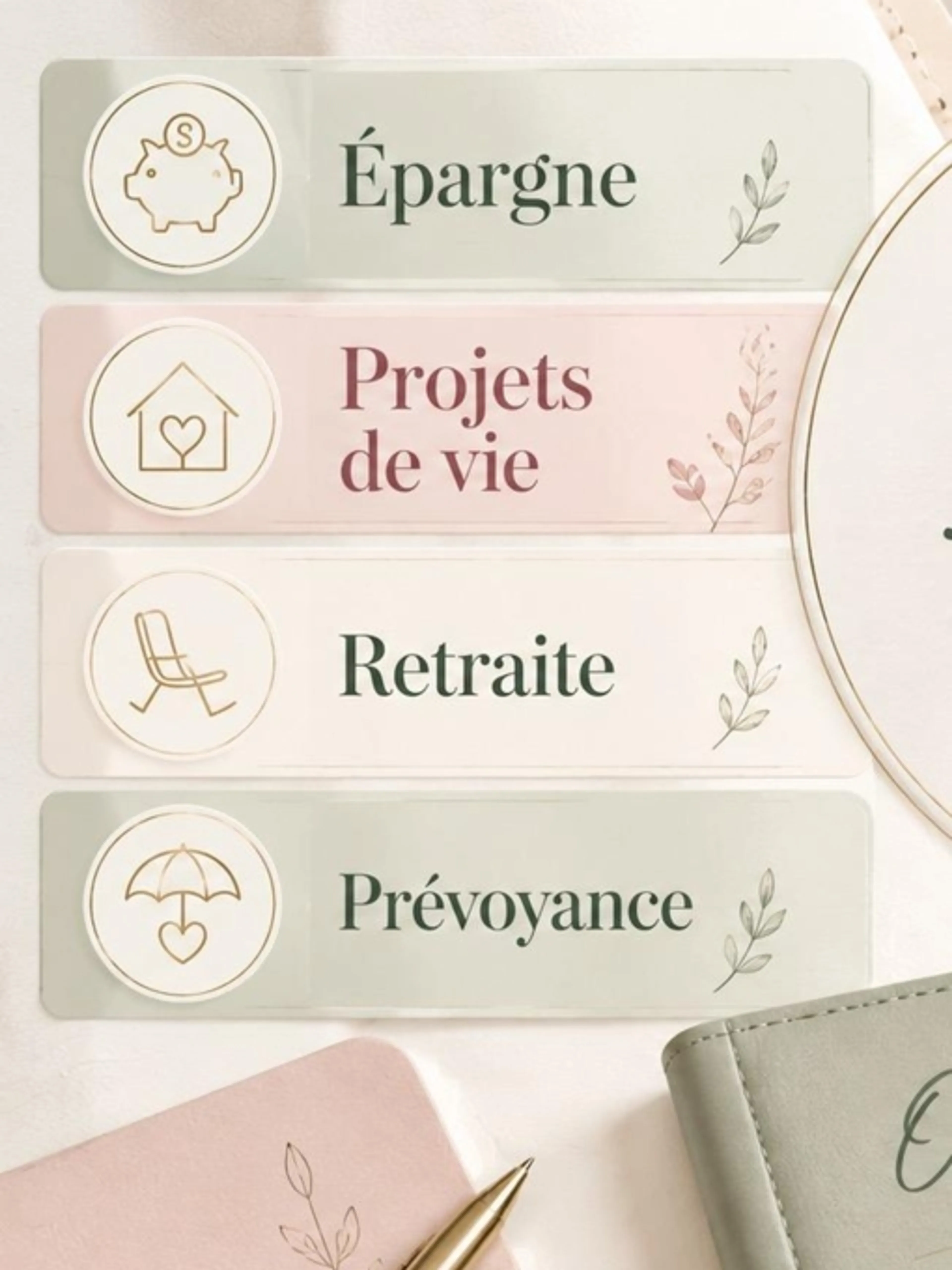 Image de présentation pour l'offre Clarifiez vos projets de vie et objectifs financiers par Mirella