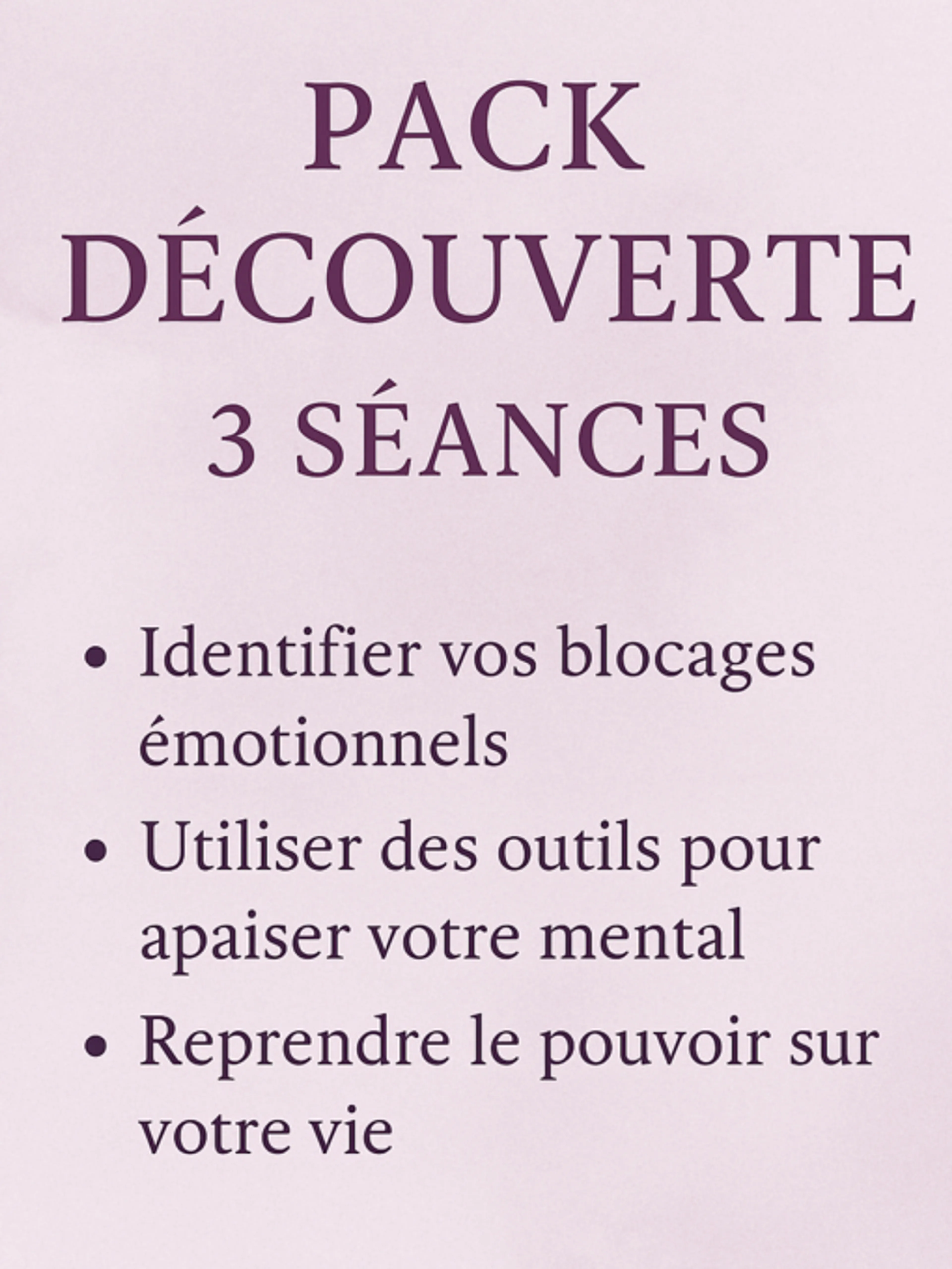 Pack découverte - coaching - Deviens ton 2.0