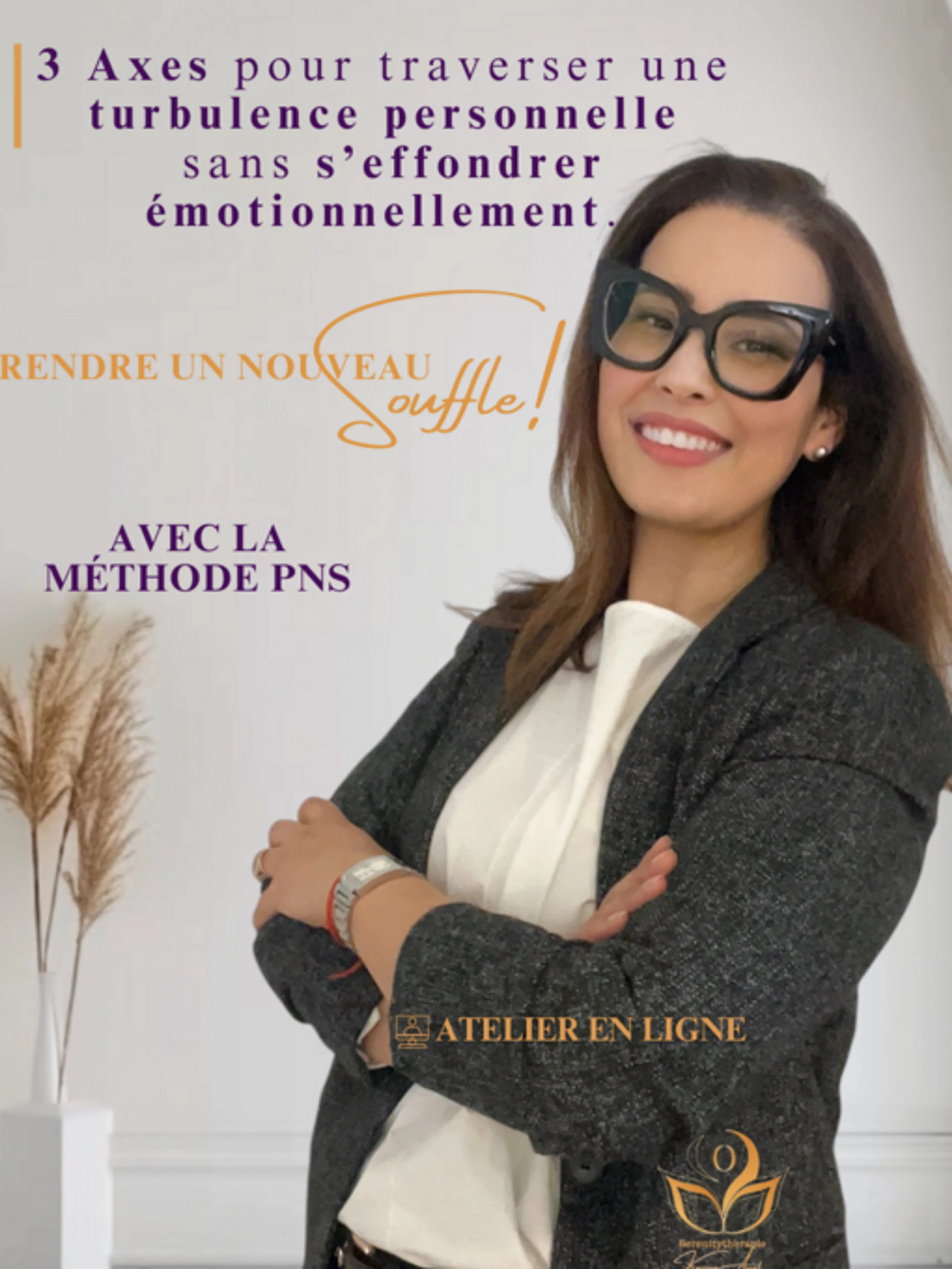 Image de présentation pour l'offre Atelier,3 axes pour traverser une turbulence personnelle sans vous effondrer émotionnellement. Interactif + PDF offert pour continuer à votre rythme. par AMAL