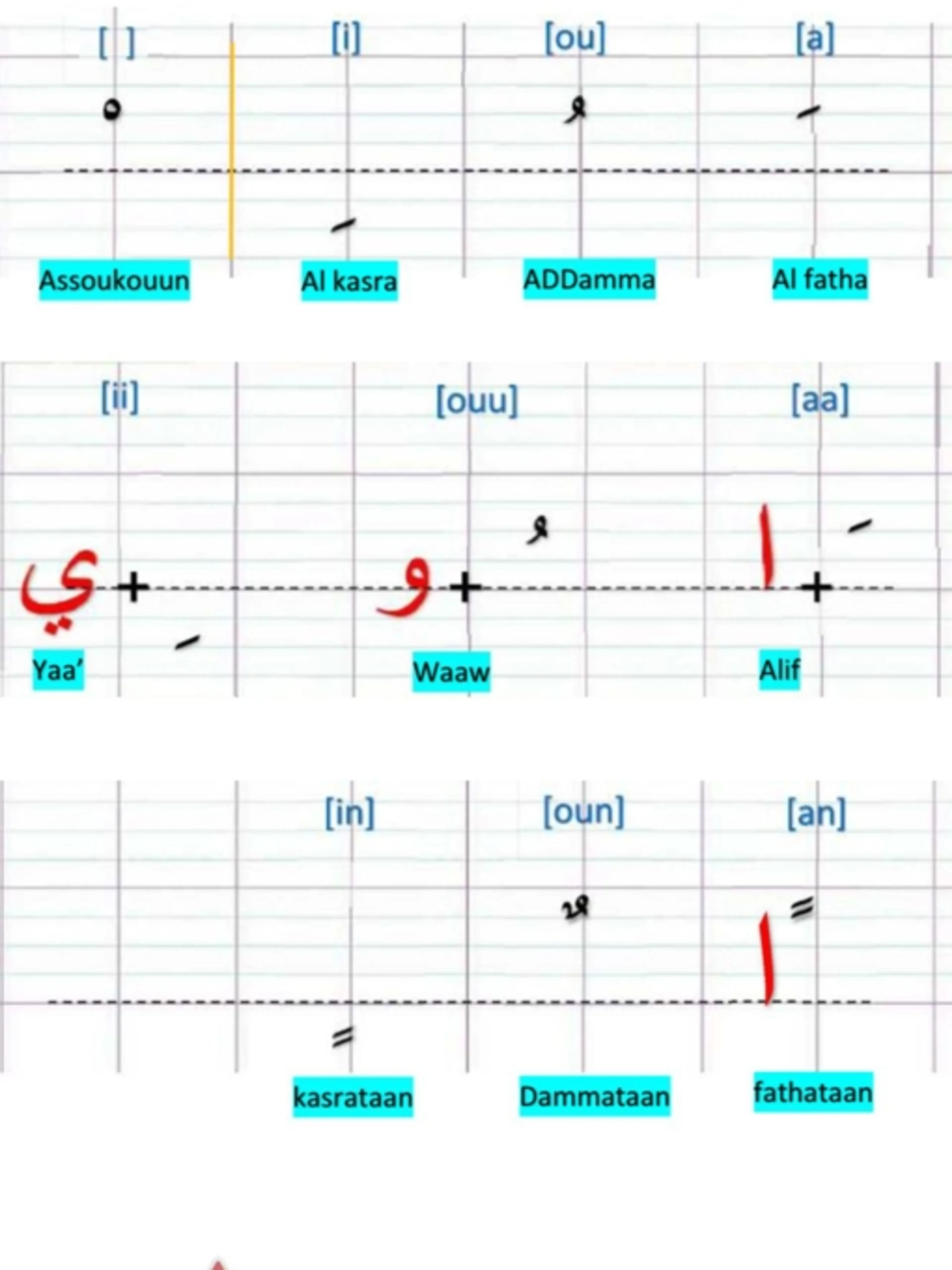 Apprenons l'arabe ensemble, étape par étape, dans une ambiance bienveillante !