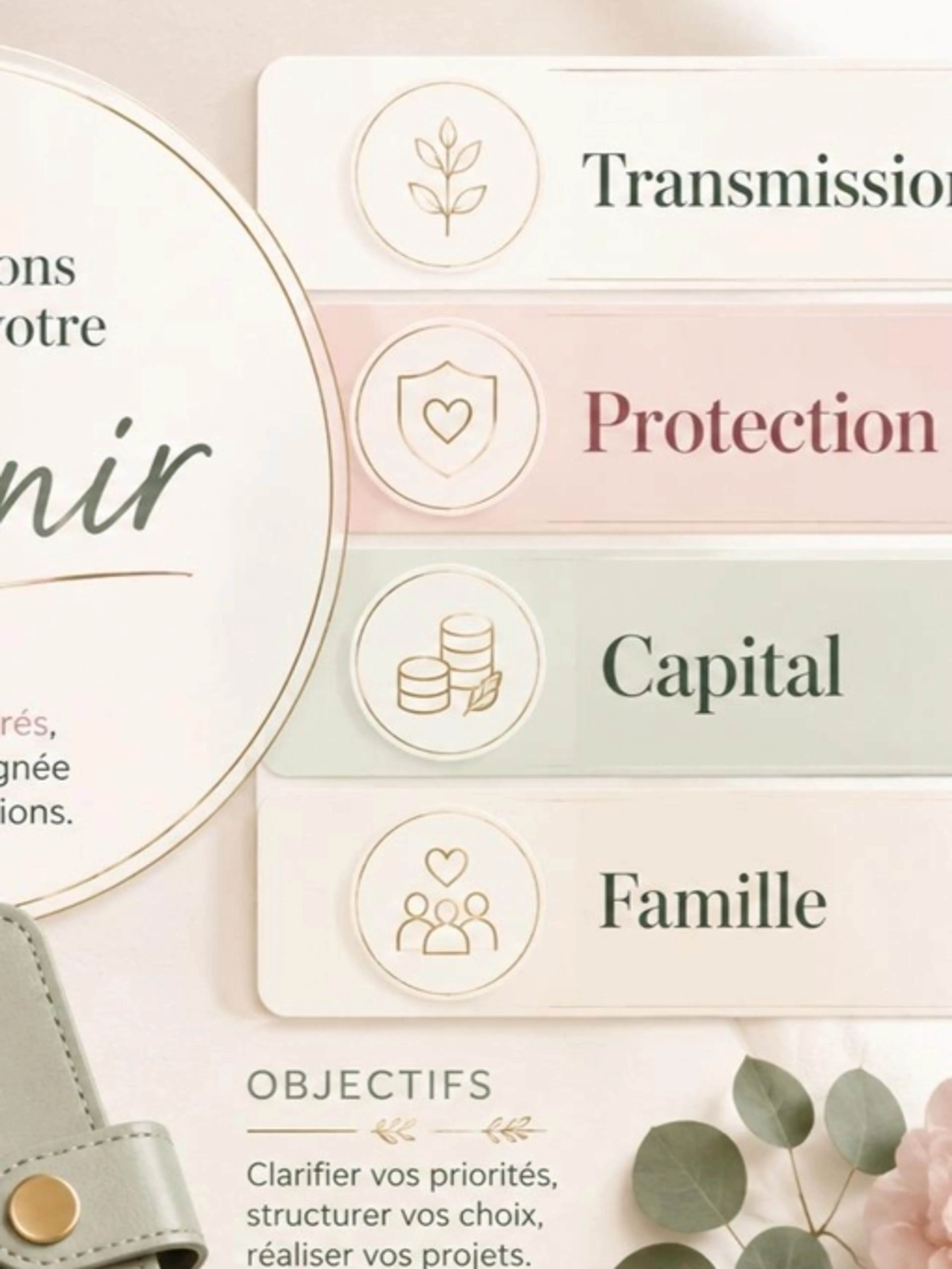 Image de présentation pour l'offre Clarifiez vos projets de vie et objectifs financiers par Mirella