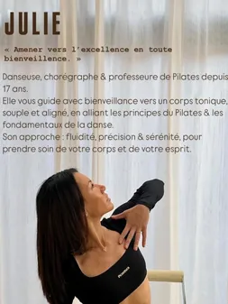 Image de présentation pour l'offre Accompagnement sur mesure en remise en forme, minceur  à domicile. Bilan personnalisé, rééquilibrage alimentaire et séance adaptée selon vos besoins par julie