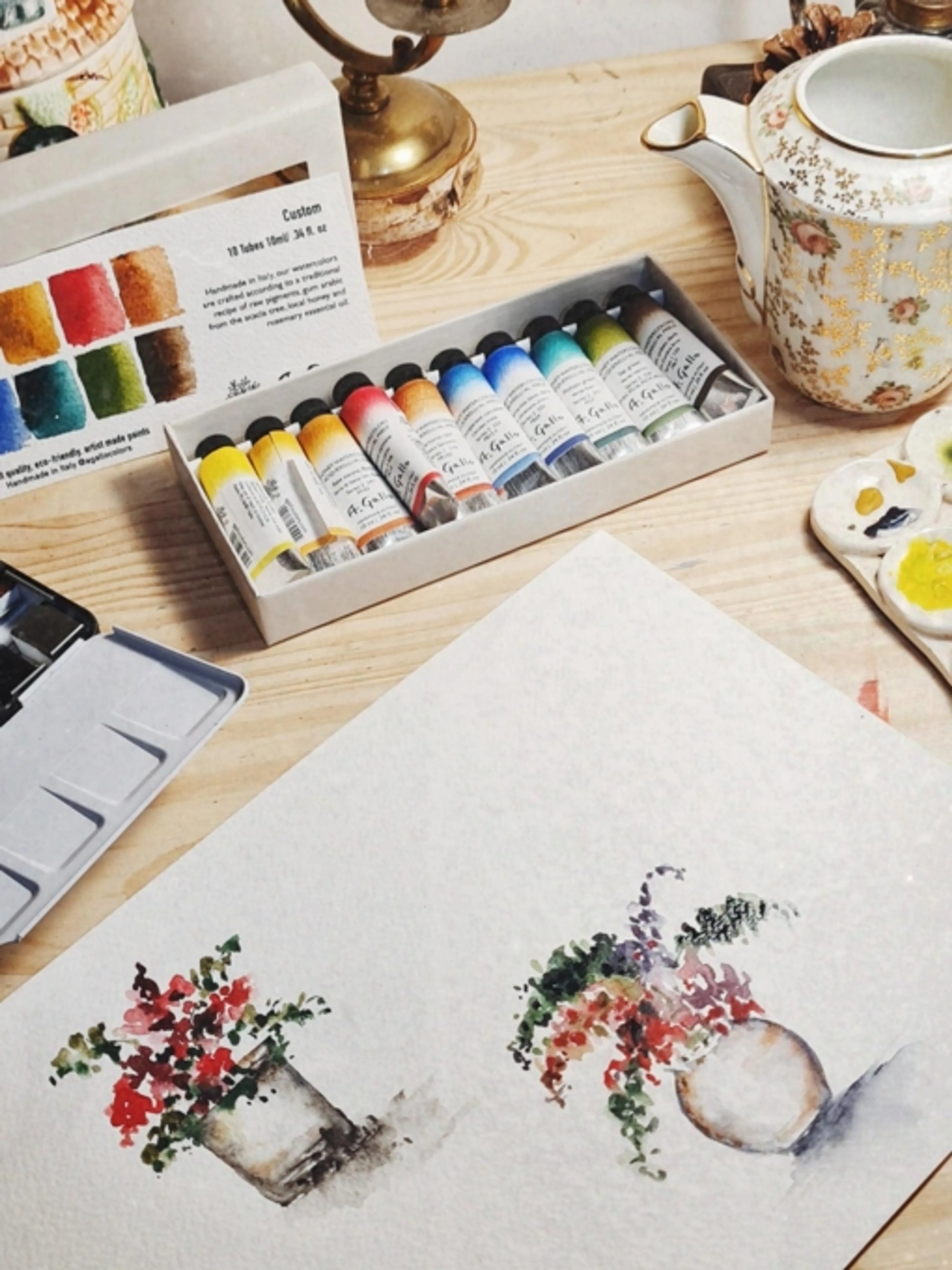 Les premières bases de l'aquarelle pour débutant