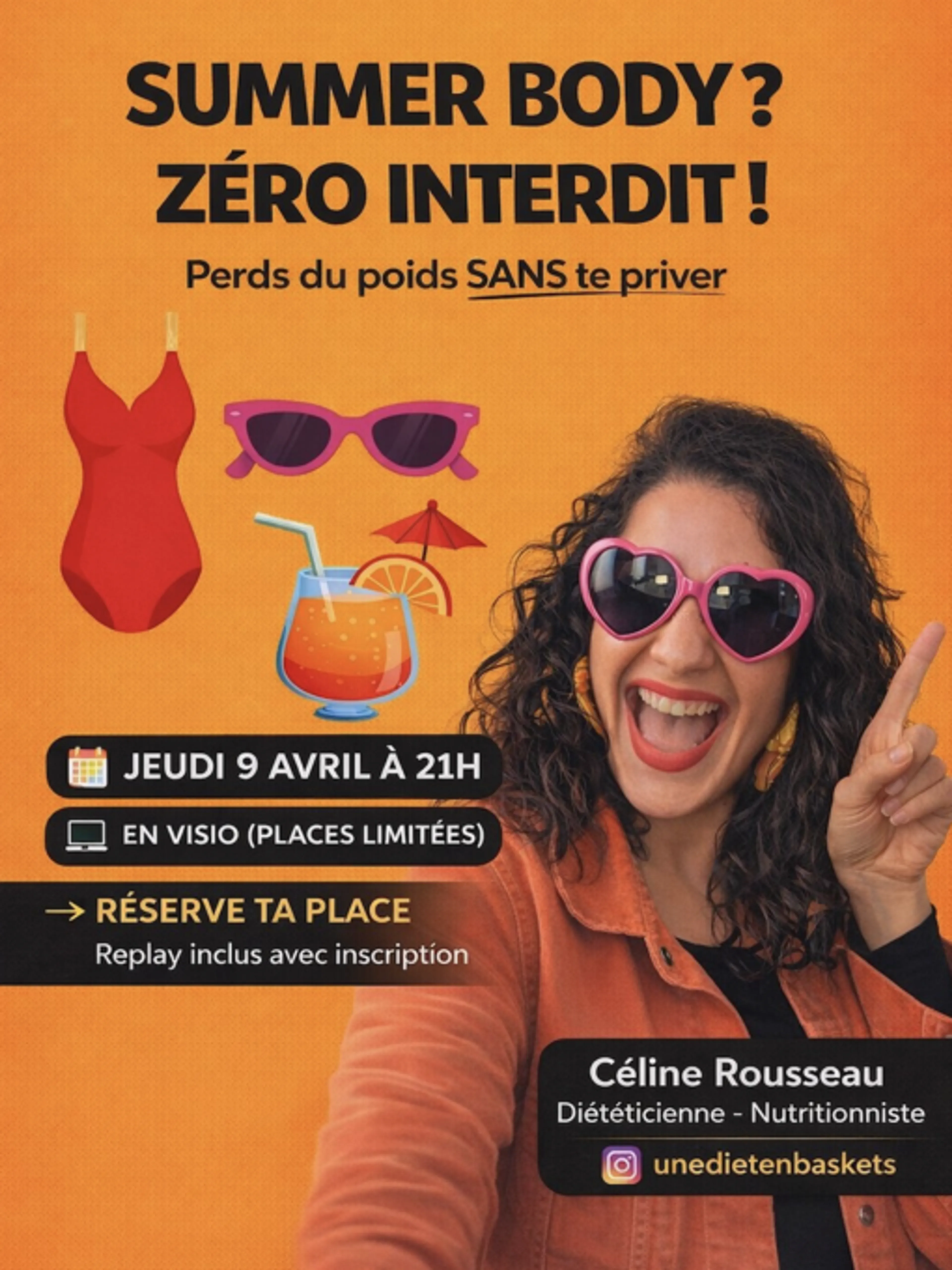 Il faut manger pour maigrir : Summer body = Zéro interdit !