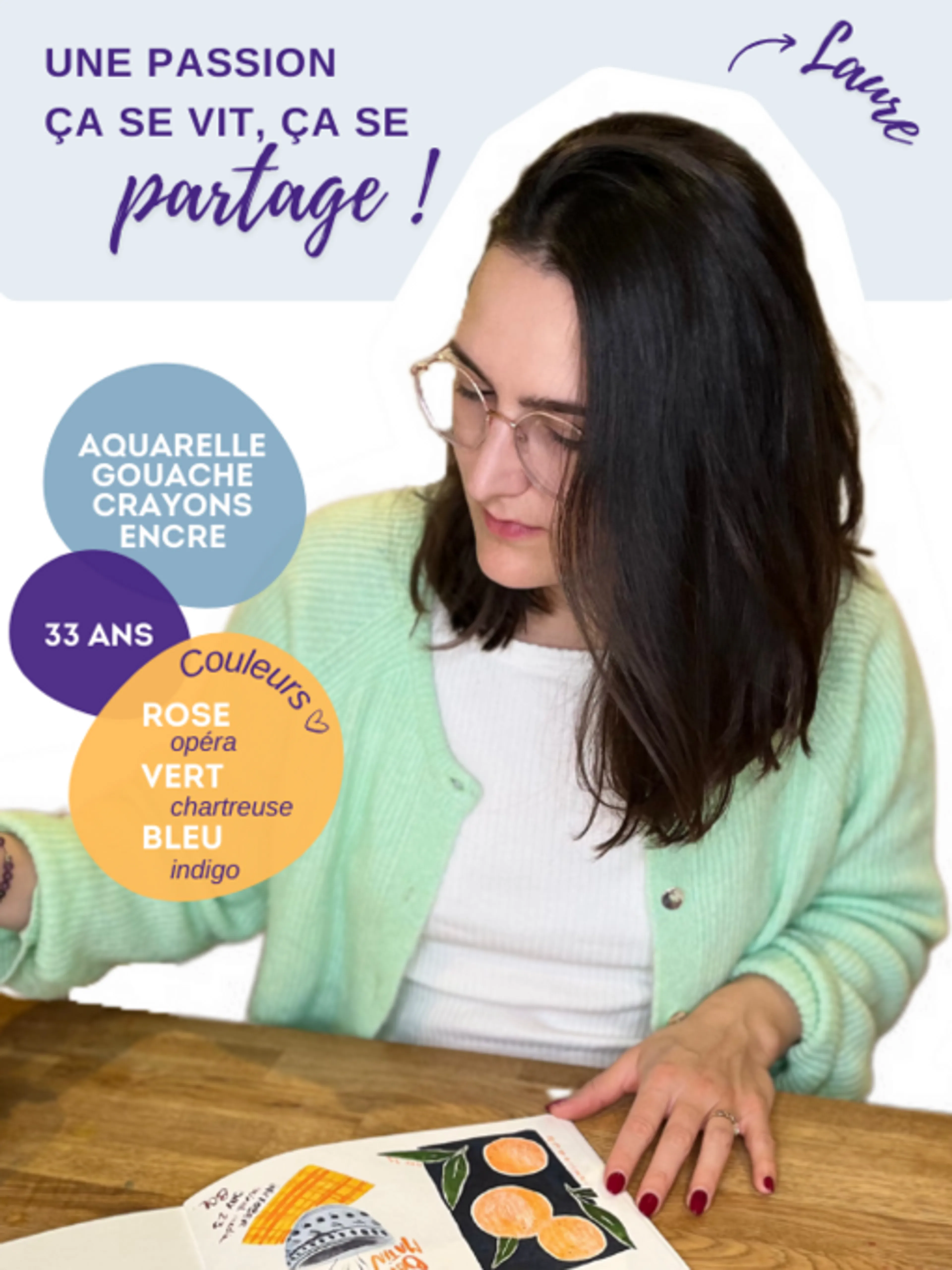 Image de présentation pour l'offre PR - ATELIER - Maîtrise ta palette
La couleur sans stress à l’aquarelle.
Comprendre, mélanger et oser peindre sans peur de “mal faire”. par Atelier Bleu Maquis