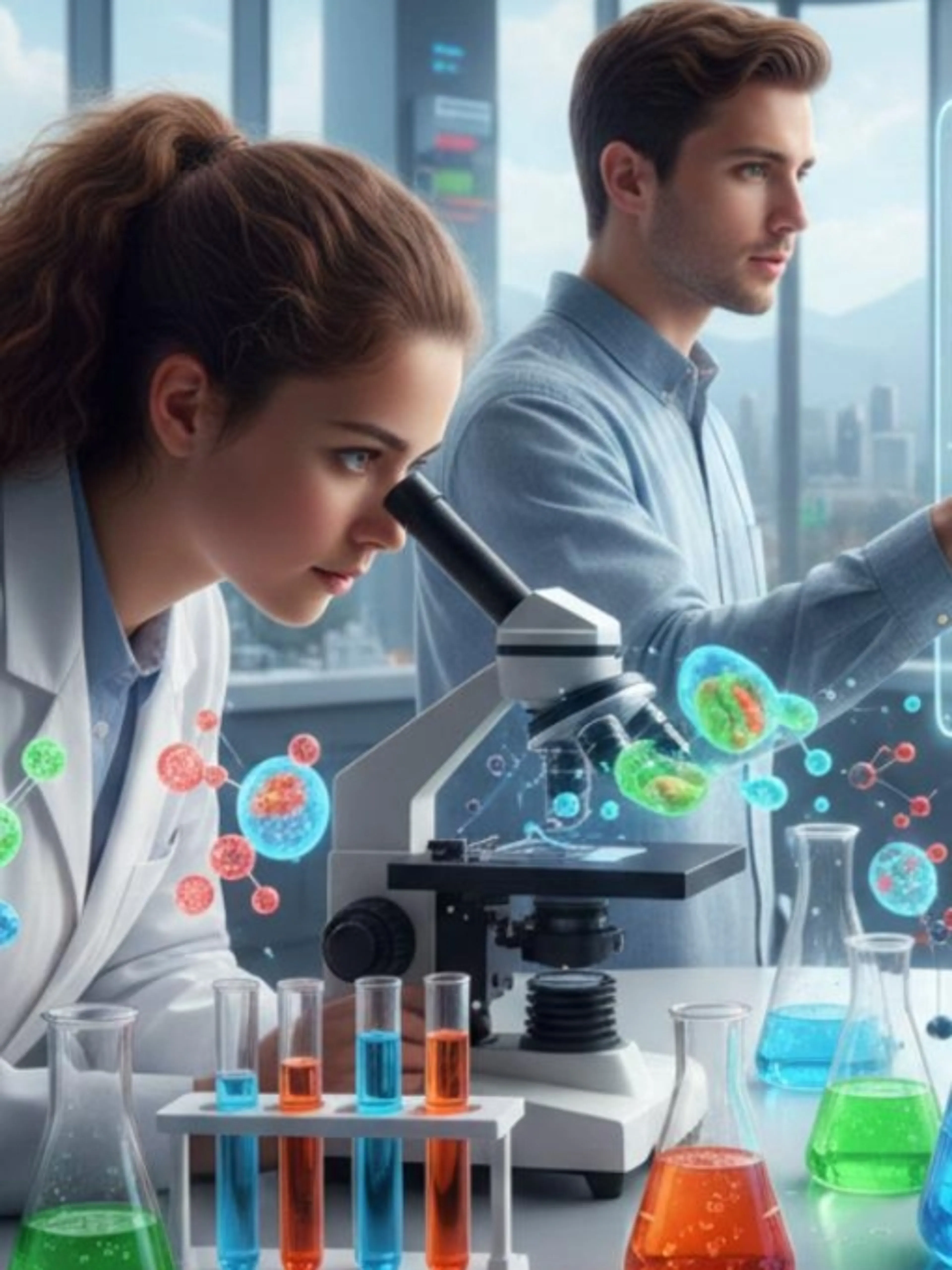 Cours collectifs de biologie, SVT et chimie pour étudiants de collège et lycée