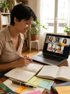 Image de présentation pour l'offre Ateliers d'écriture créative 2026-2027 - Une année pour écrire par Un livre Une histoire