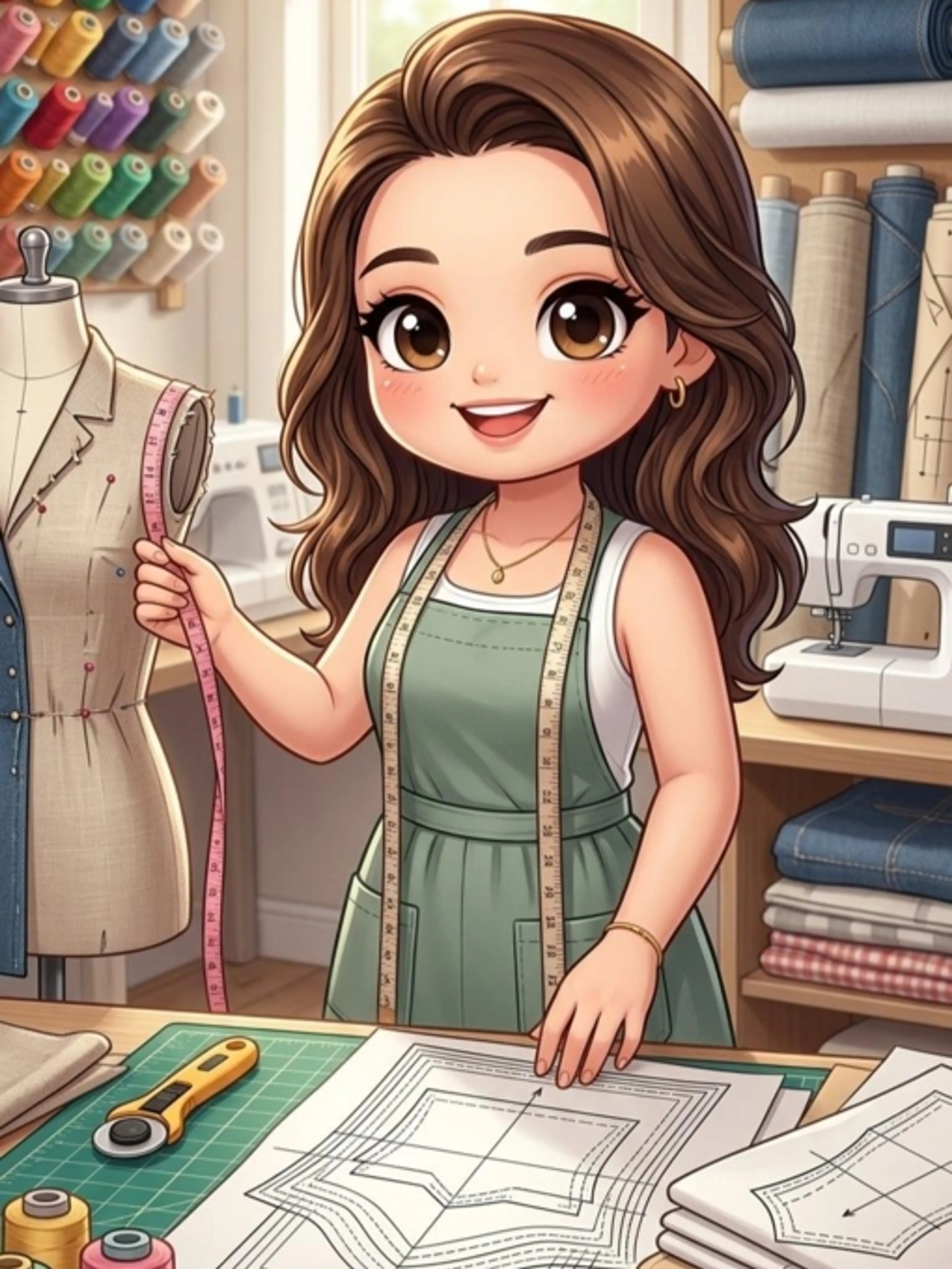 Maîtrise ton patron : mesures, tailles et ajustements ! 🧵