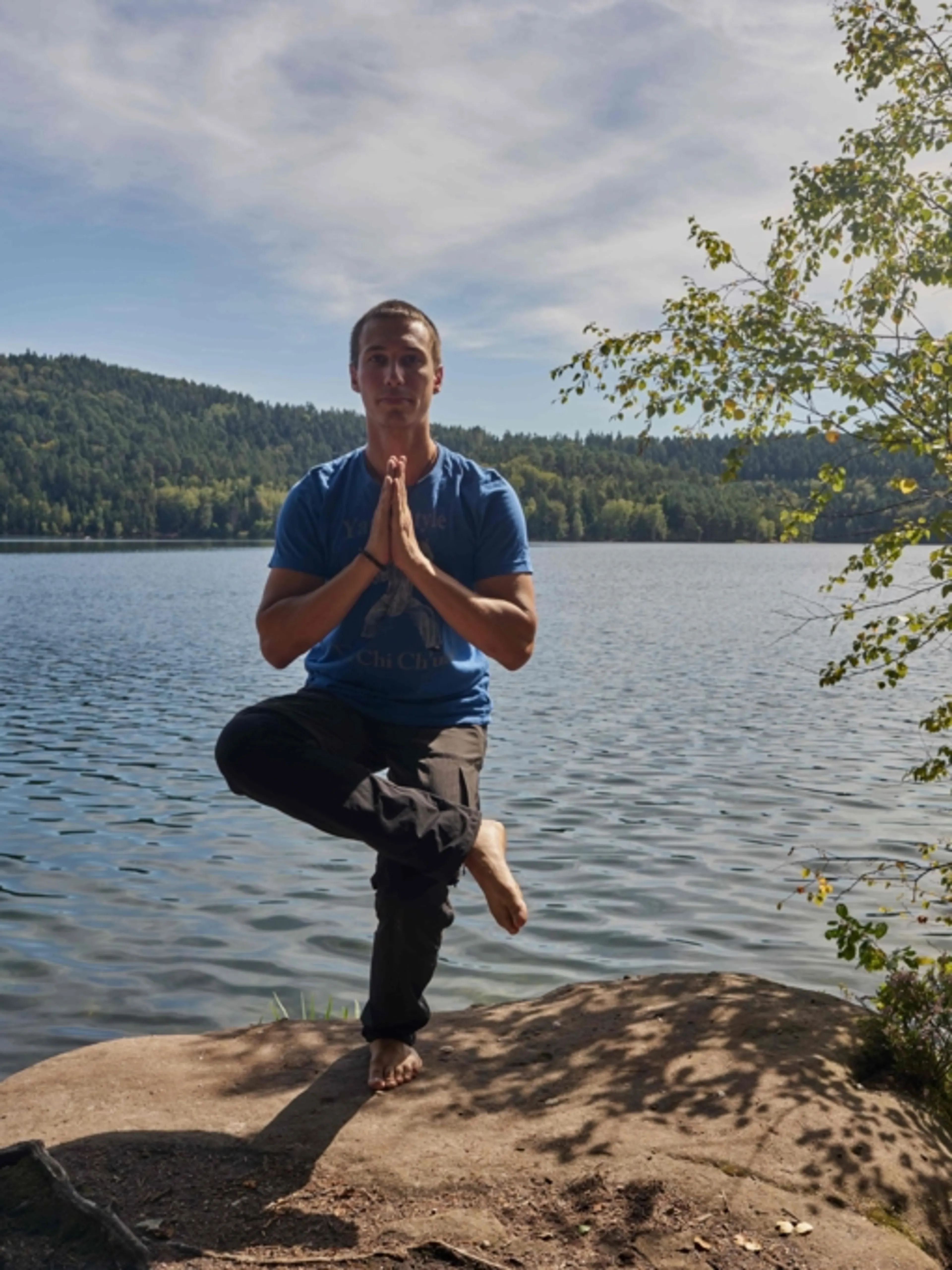 Image de présentation pour l'offre Séance de Hatha Yoga Traditionnelle - Postures tenues, renforcement et éveil par la concentration et le maintien postural. par Quentin