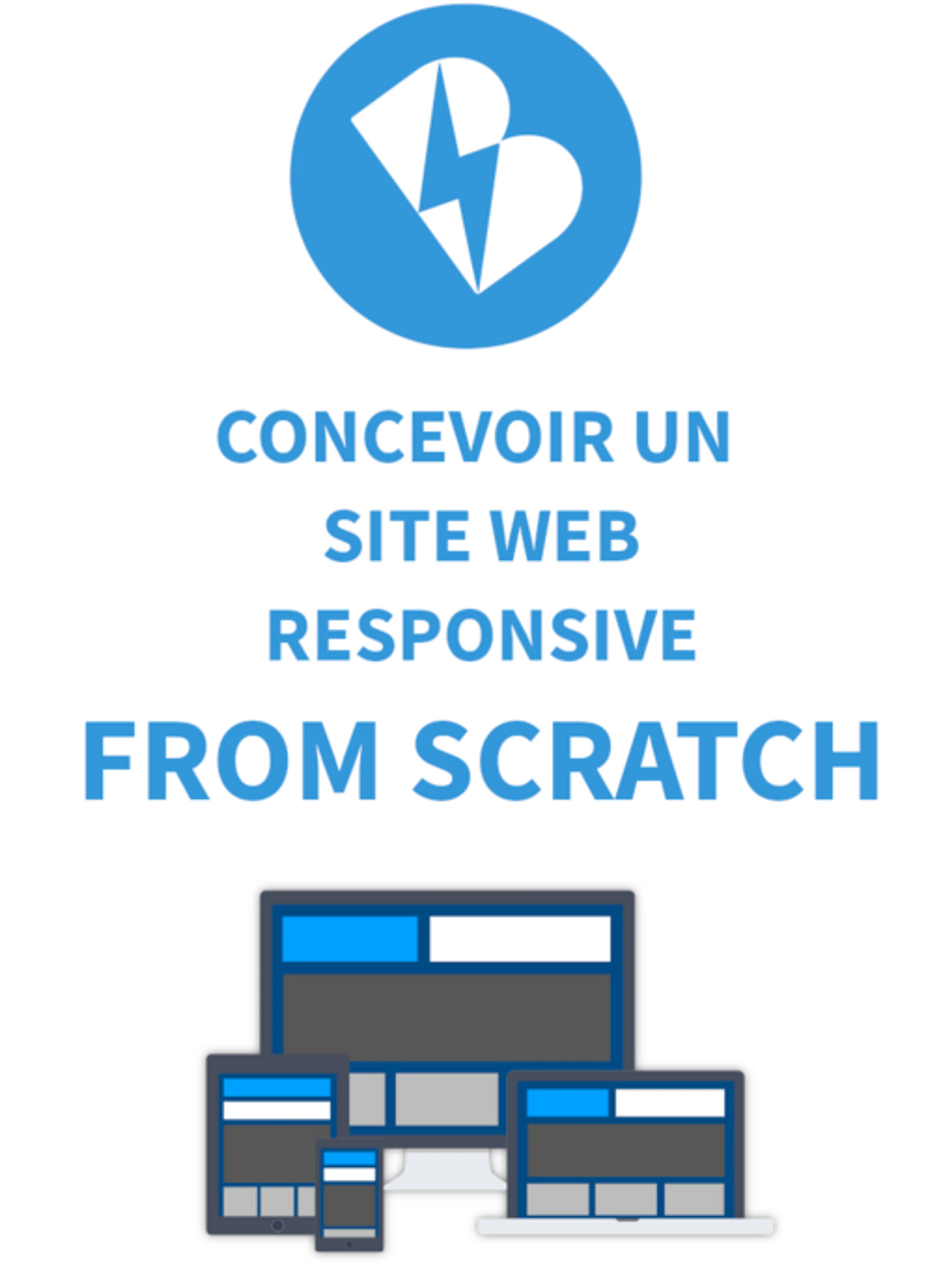 Image de présentation pour l'offre Concevoir un site web responsive from scratch par Théo