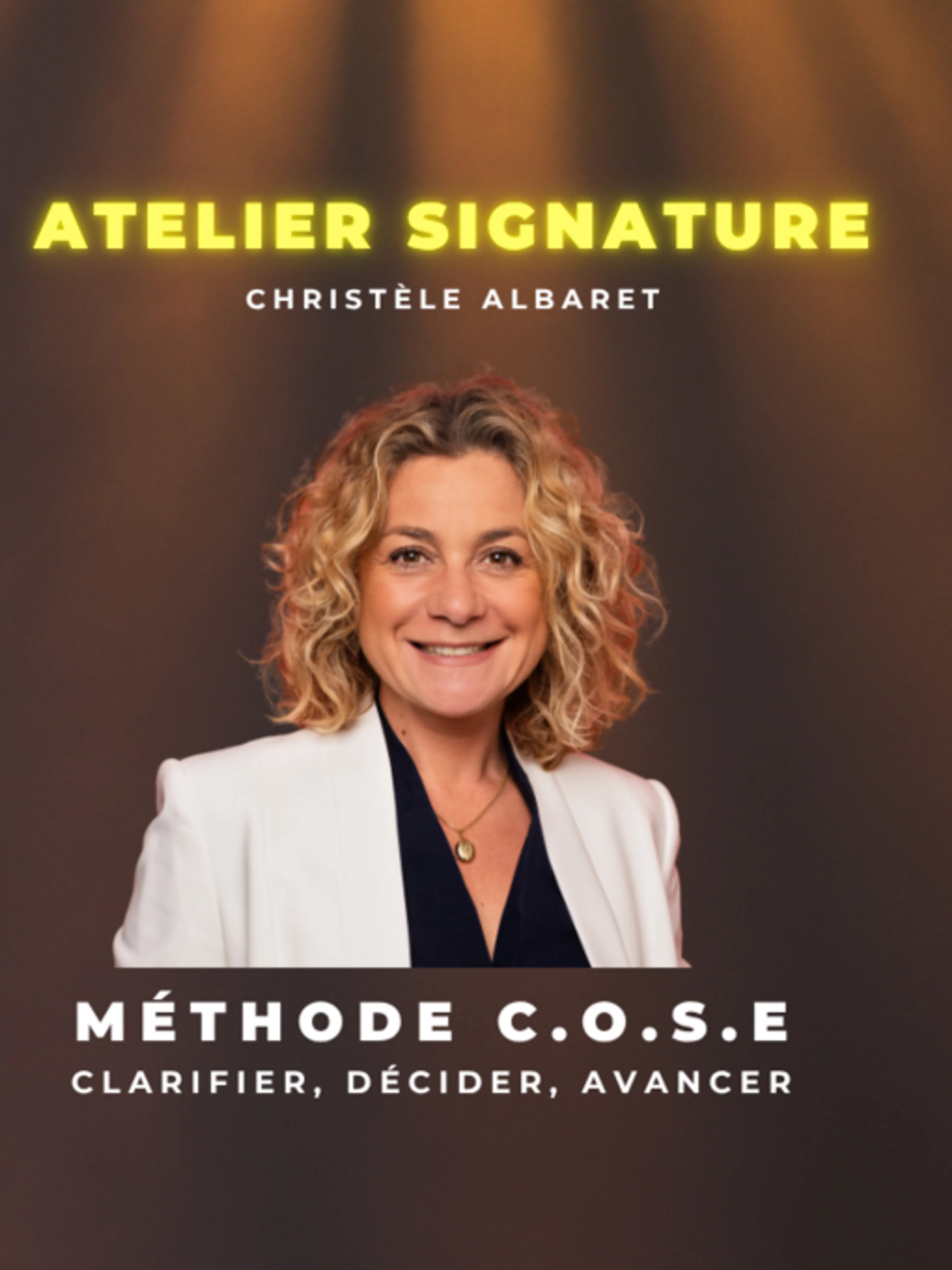 Image de présentation pour l'offre Méthode COSE : CLARIFIER, DÉCIDER, AVANCER par Christèle Albaret