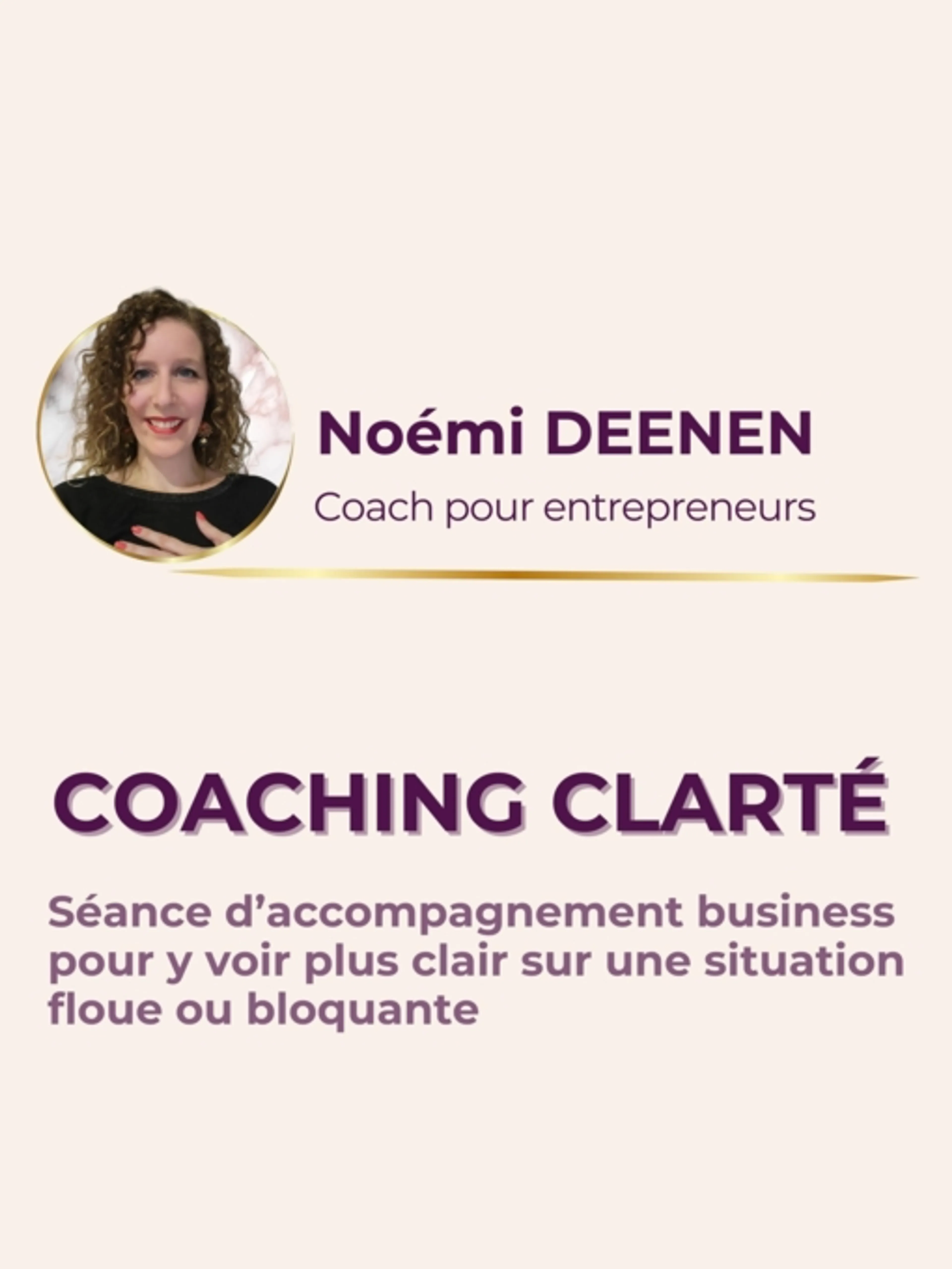 Image de présentation pour l'offre Reprends de la hauteur et affine ta vision lors de cette séance stratégique "CLARTE" avec une coach pour entrepreneurs par Noémi