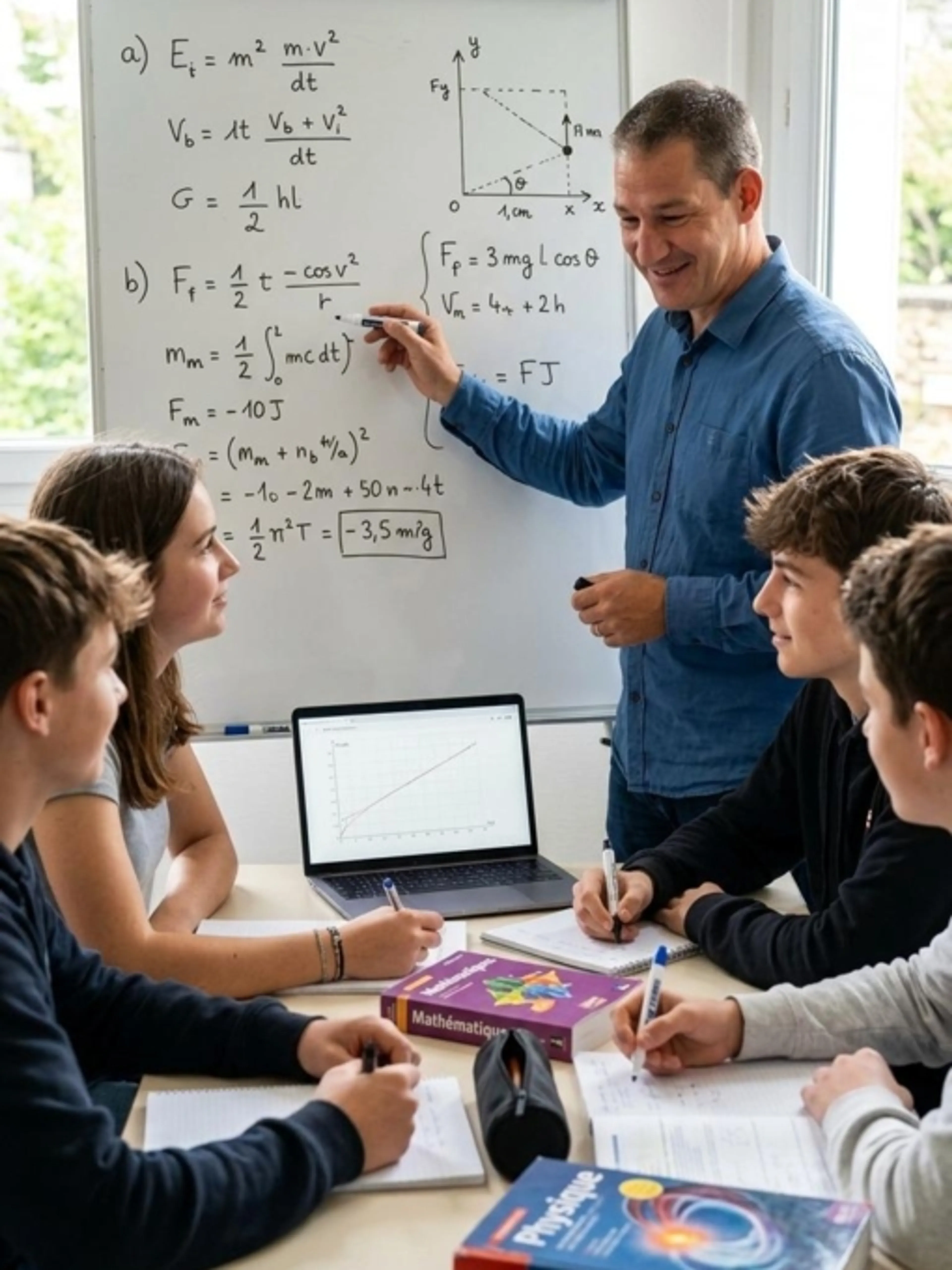Maîtrise Maths & Physique/Chimie : Cours collectifs dynamiques 3e-Terminale