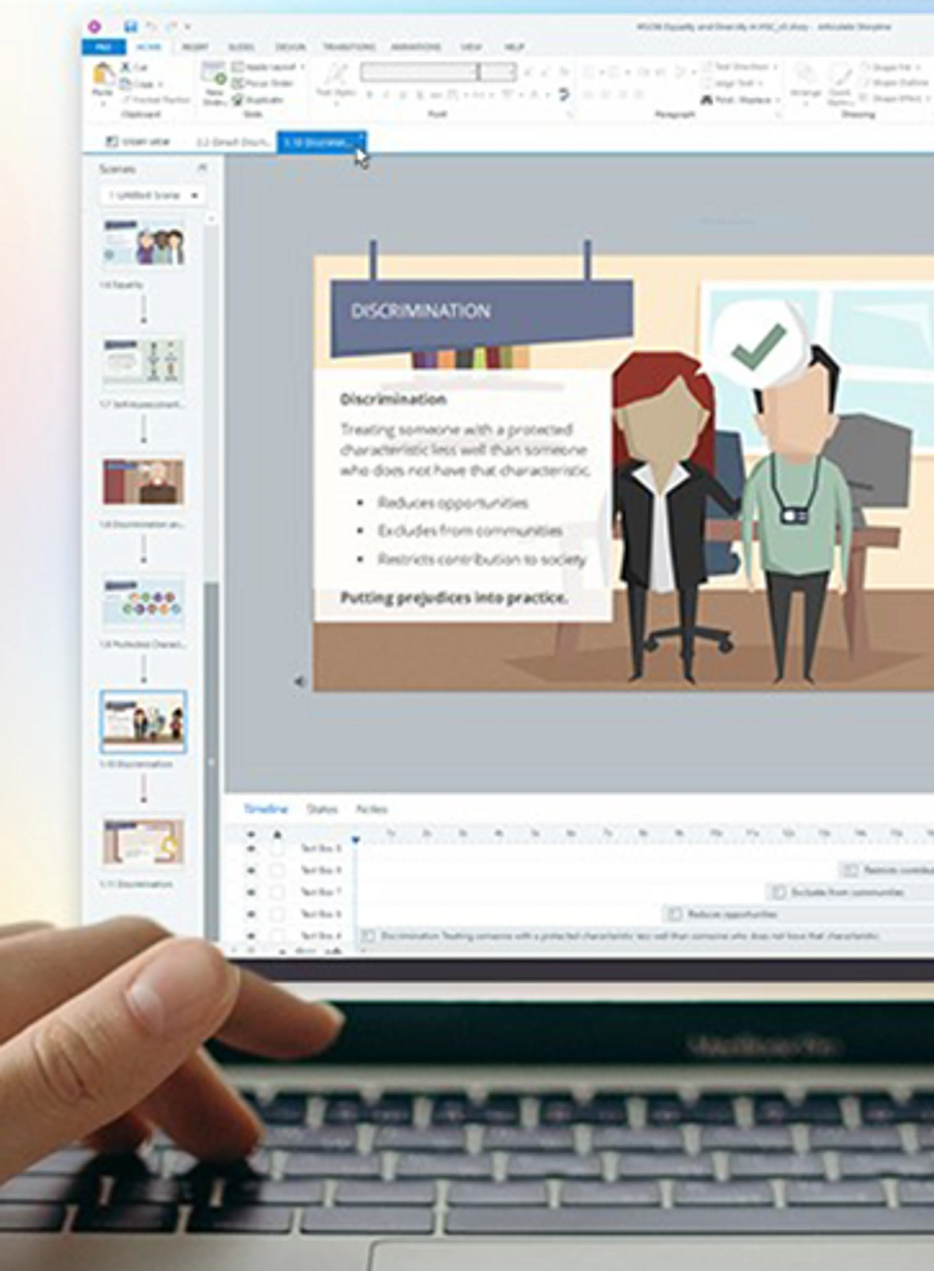 Image de présentation pour l'offre Atelier de Perfectionnement Articulate Storyline 360 : Toutes Les Réponses à Vos Questions en 45 Minutes ! par Nicolas