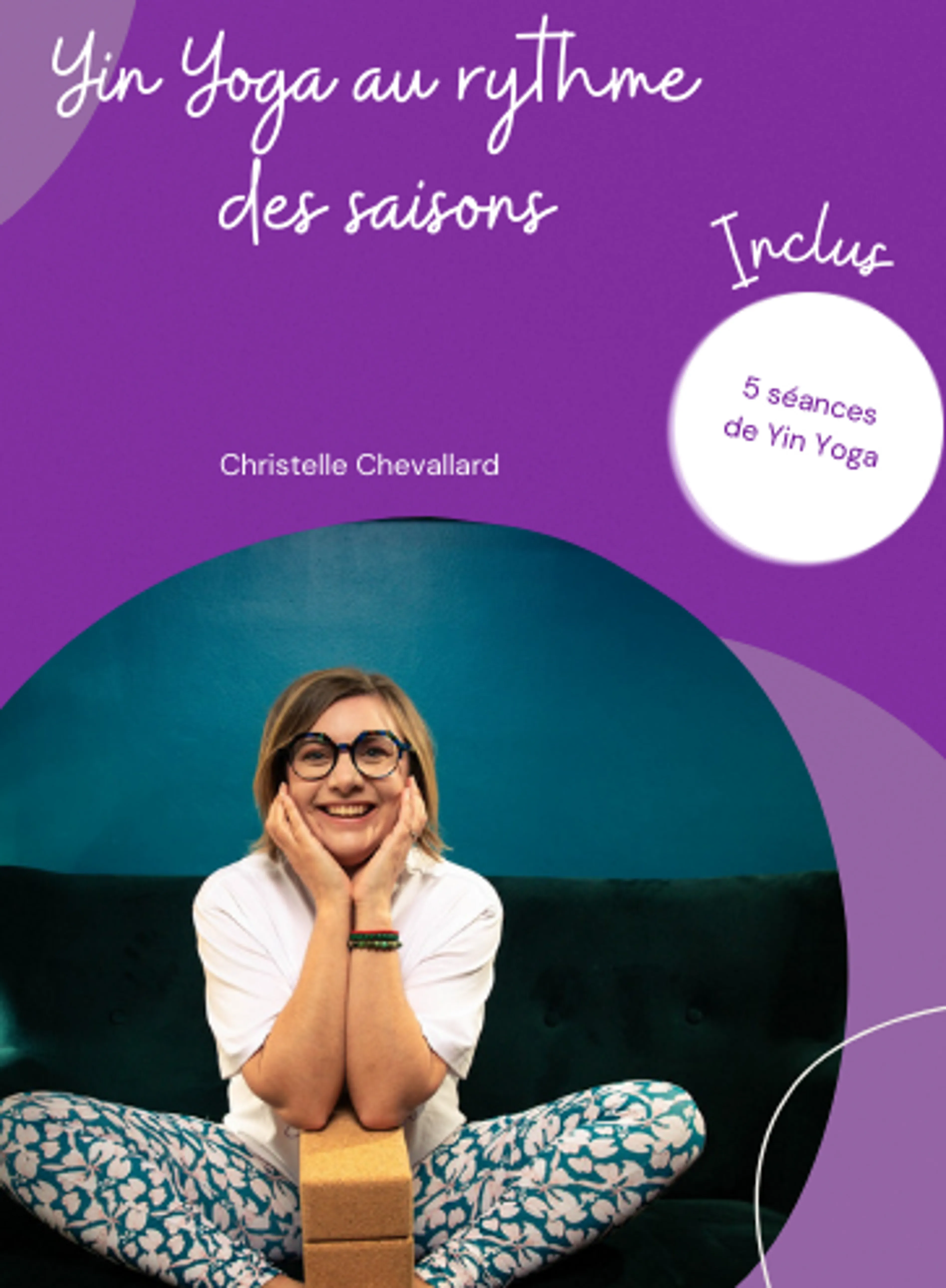 Image de présentation pour l'offre Yin Yoga au rythme des saisons - Programme complet avec les 5 saisons par Christelle