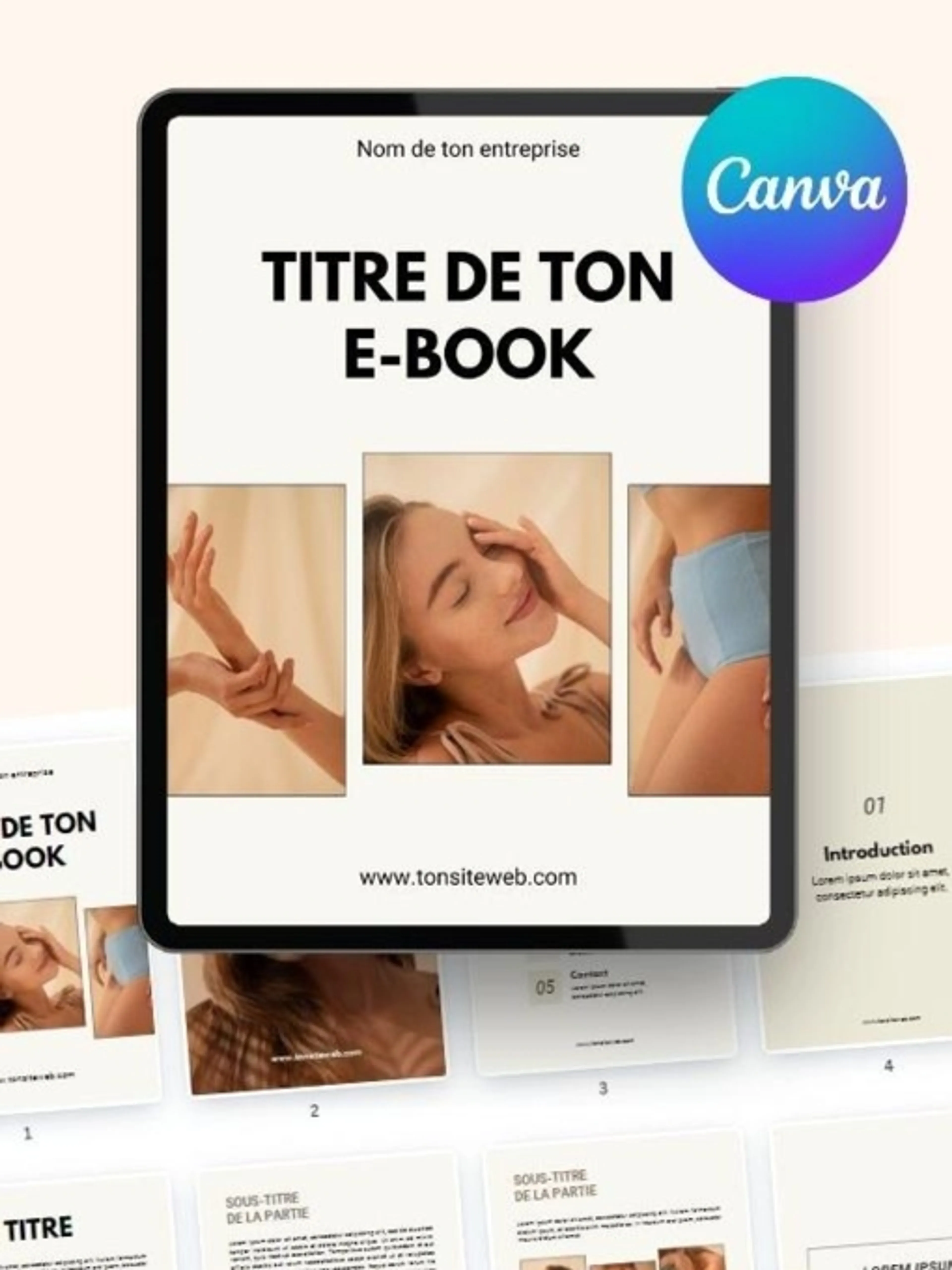 Apprendre à utiliser Canva pour pouvoir créer des E-Book