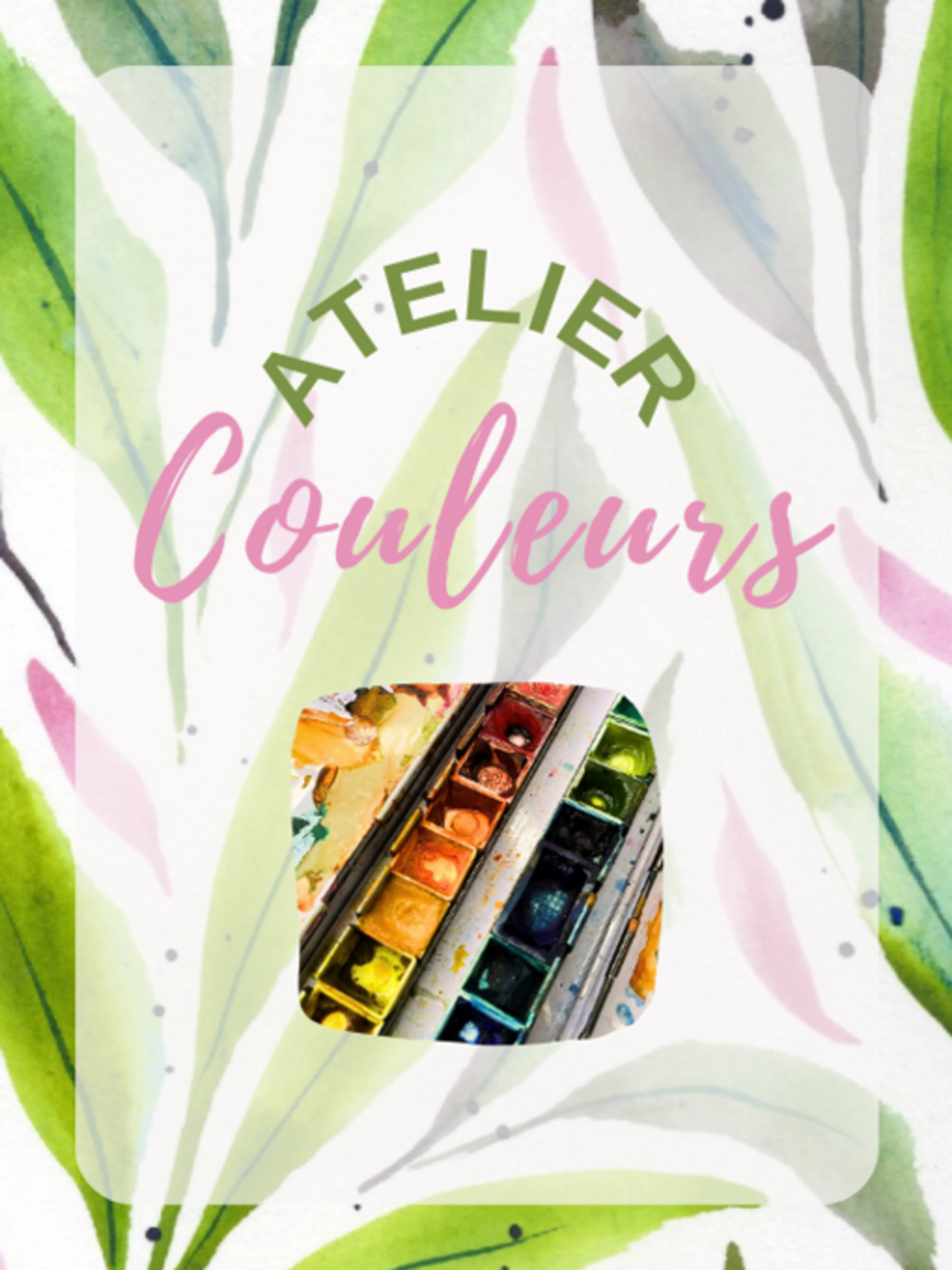 Image de présentation pour l'offre PR - ATELIER - Maîtrise ta palette
La couleur sans stress à l’aquarelle.
Comprendre, mélanger et oser peindre sans peur de “mal faire”. par Atelier Bleu Maquis