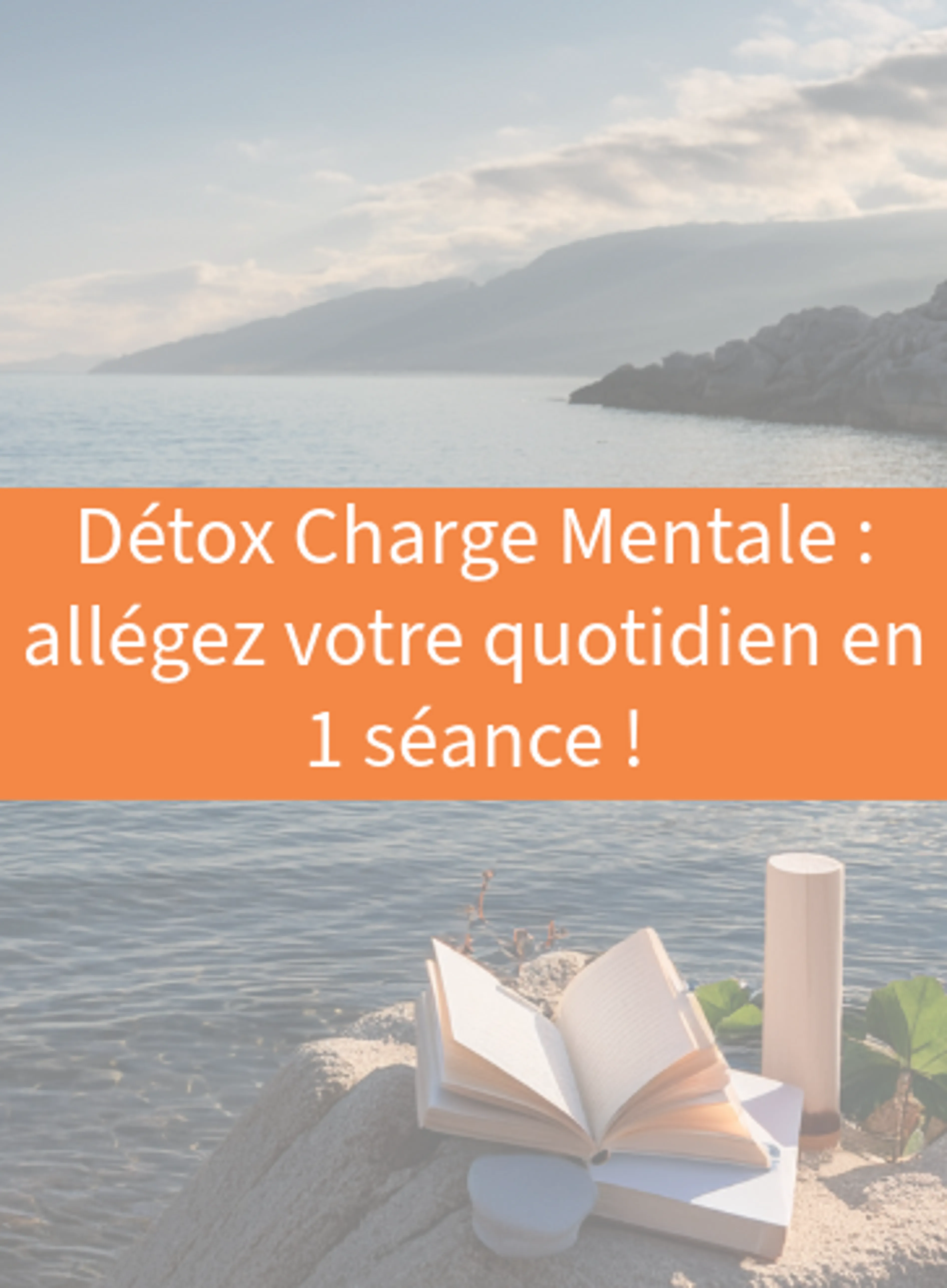 Image de présentation pour l'offre Détox Charge Mentale : allégez votre quotidien en 1 séance ! par Anaïs