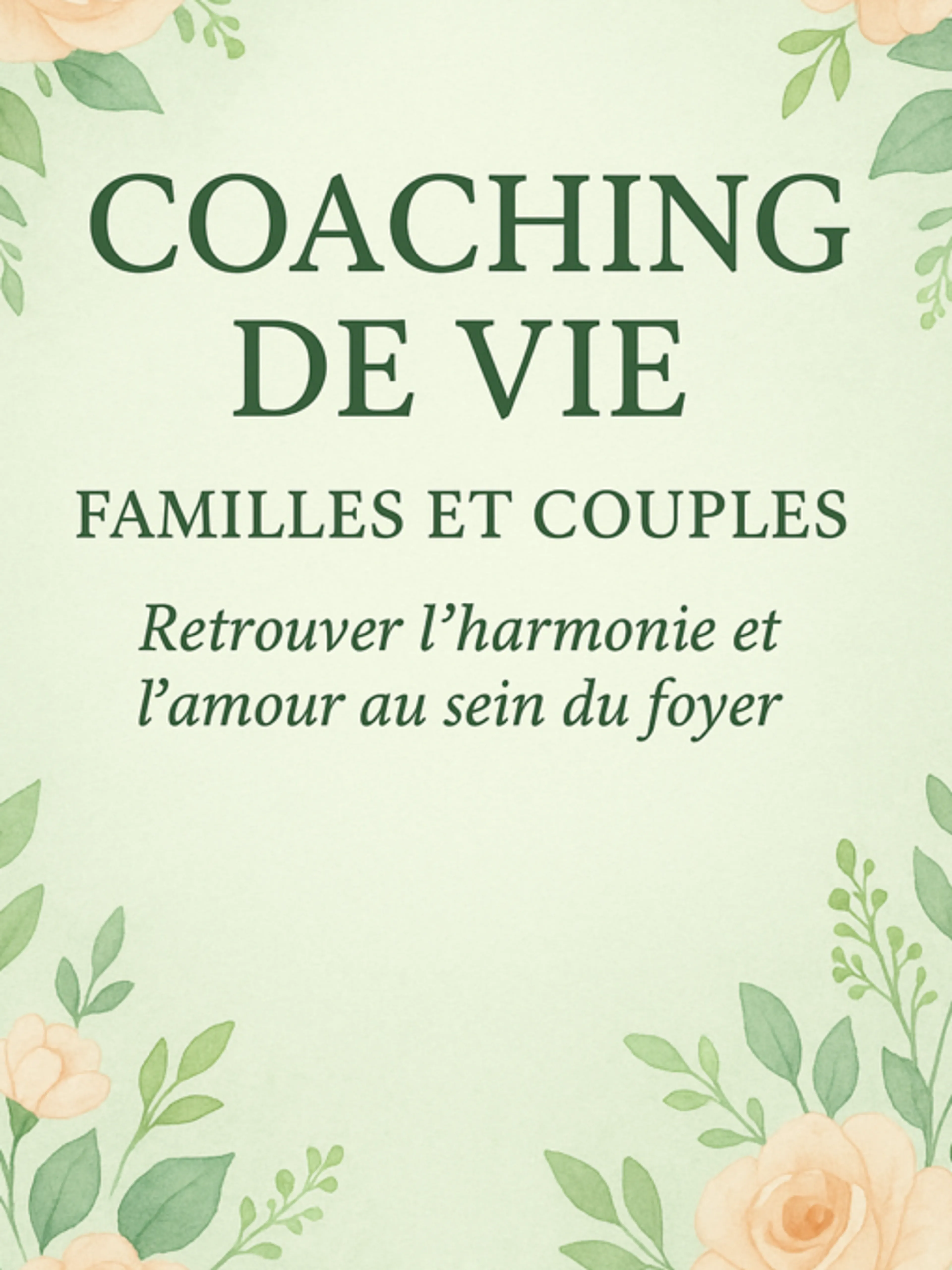 Image de prĂ©sentation pour l'offre Atelier familial : un chemin vers l'harmonie đ« et l'Ă©panouissement des couples â€ïž par Safia