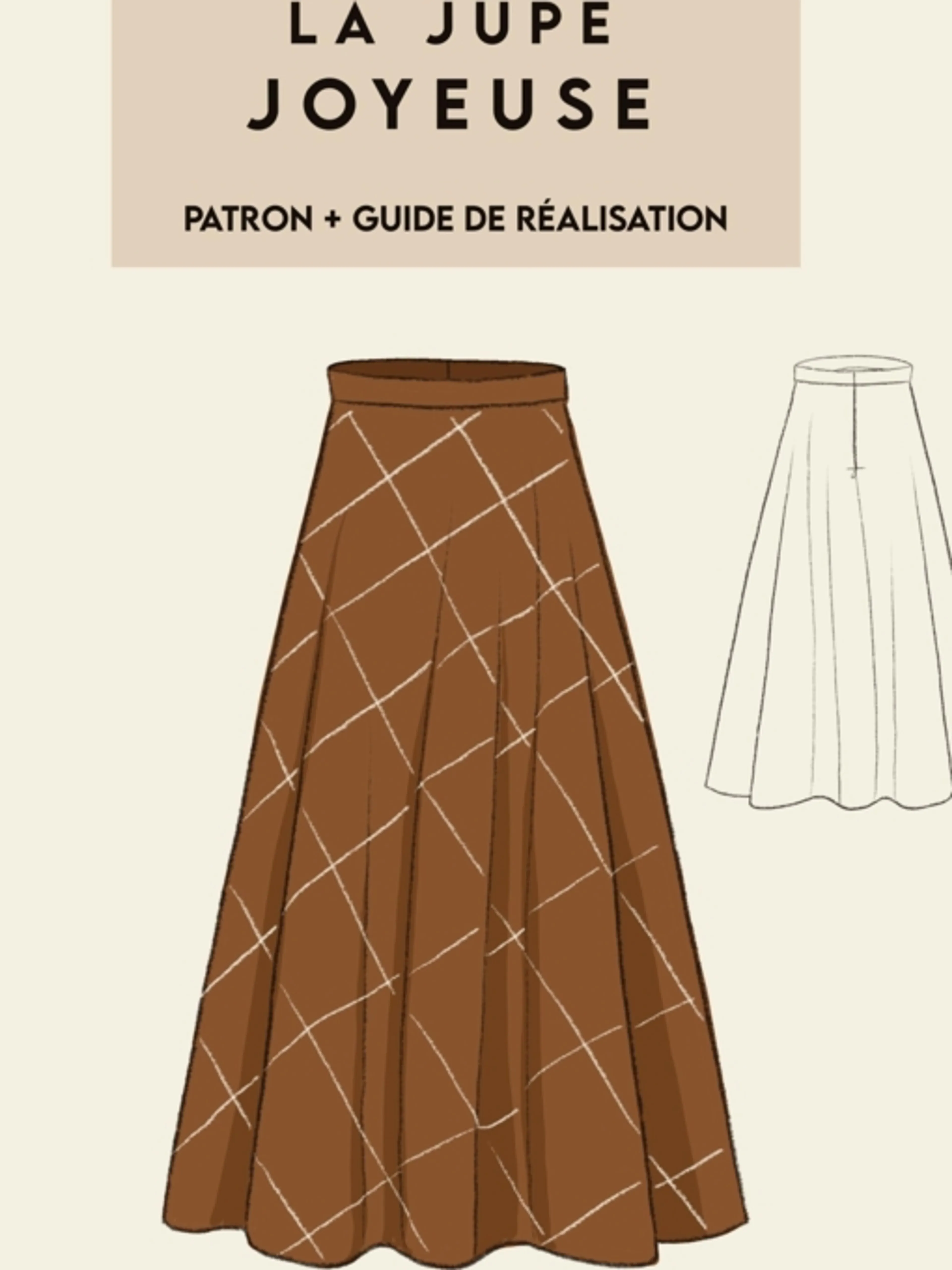 Image de présentation pour l'offre Masterclass : Coudre ensemble la jupe Joyeuse 🧵 par Mel de Mars