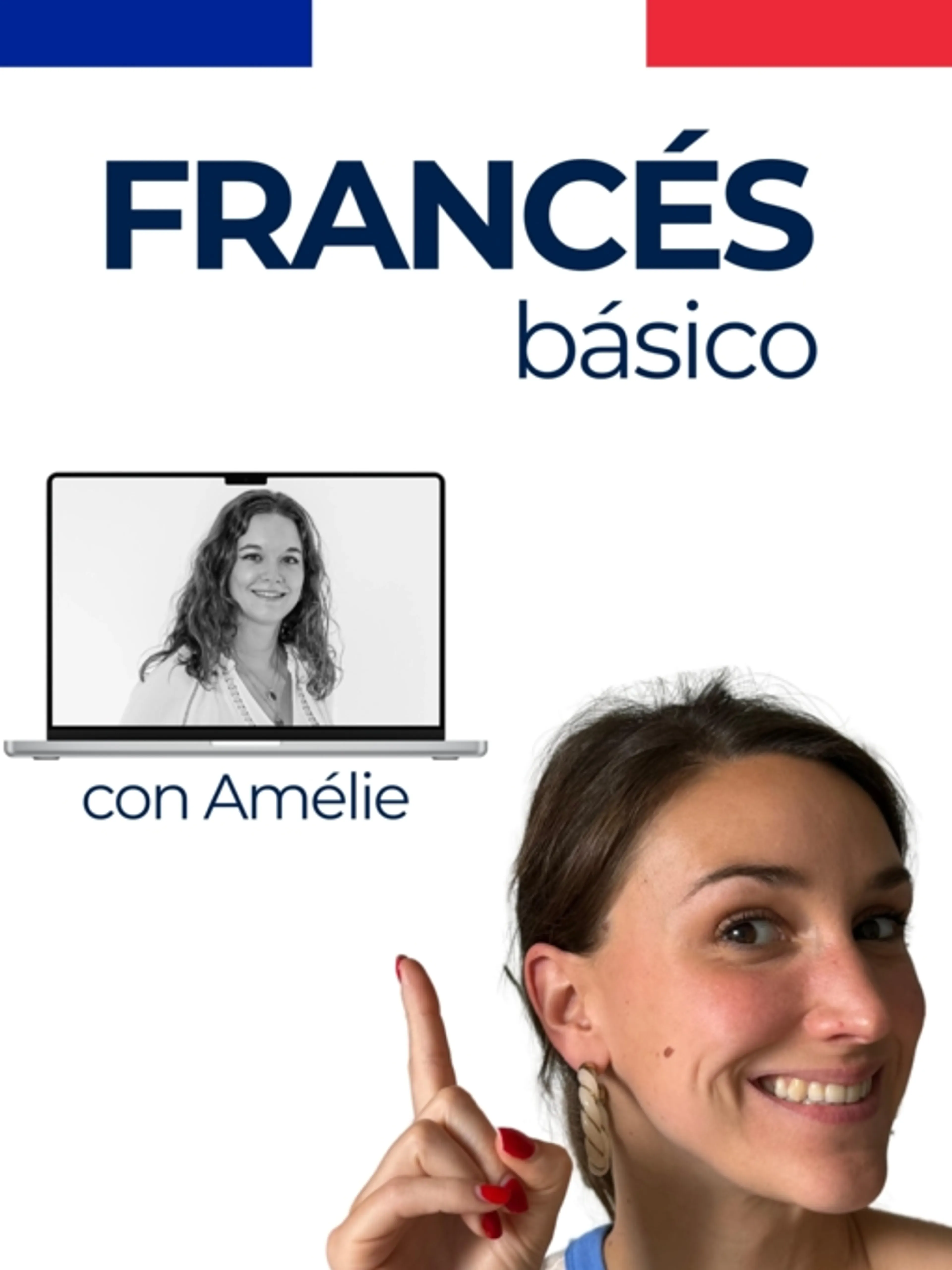 Image de présentation pour l'offre 🇫🇷 Les bases du français pour débutant.
🇪🇸 Conceptos básicos de francés para principiantes par Francés con Marie
