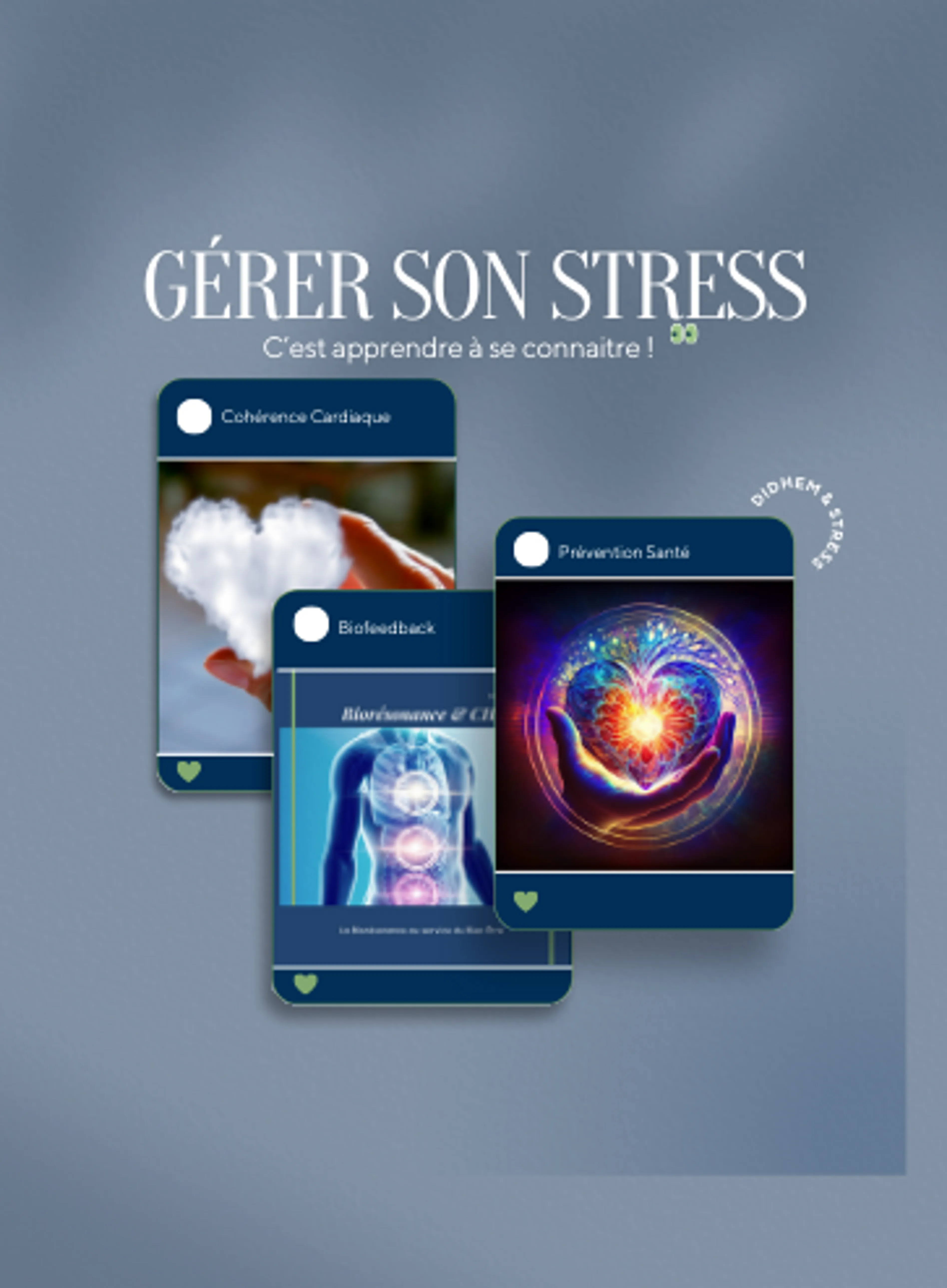 Image de présentation pour l'offre Didhem Sérénité : Forfait 3 Séances Anti-Stress par DIDHEM Académie
