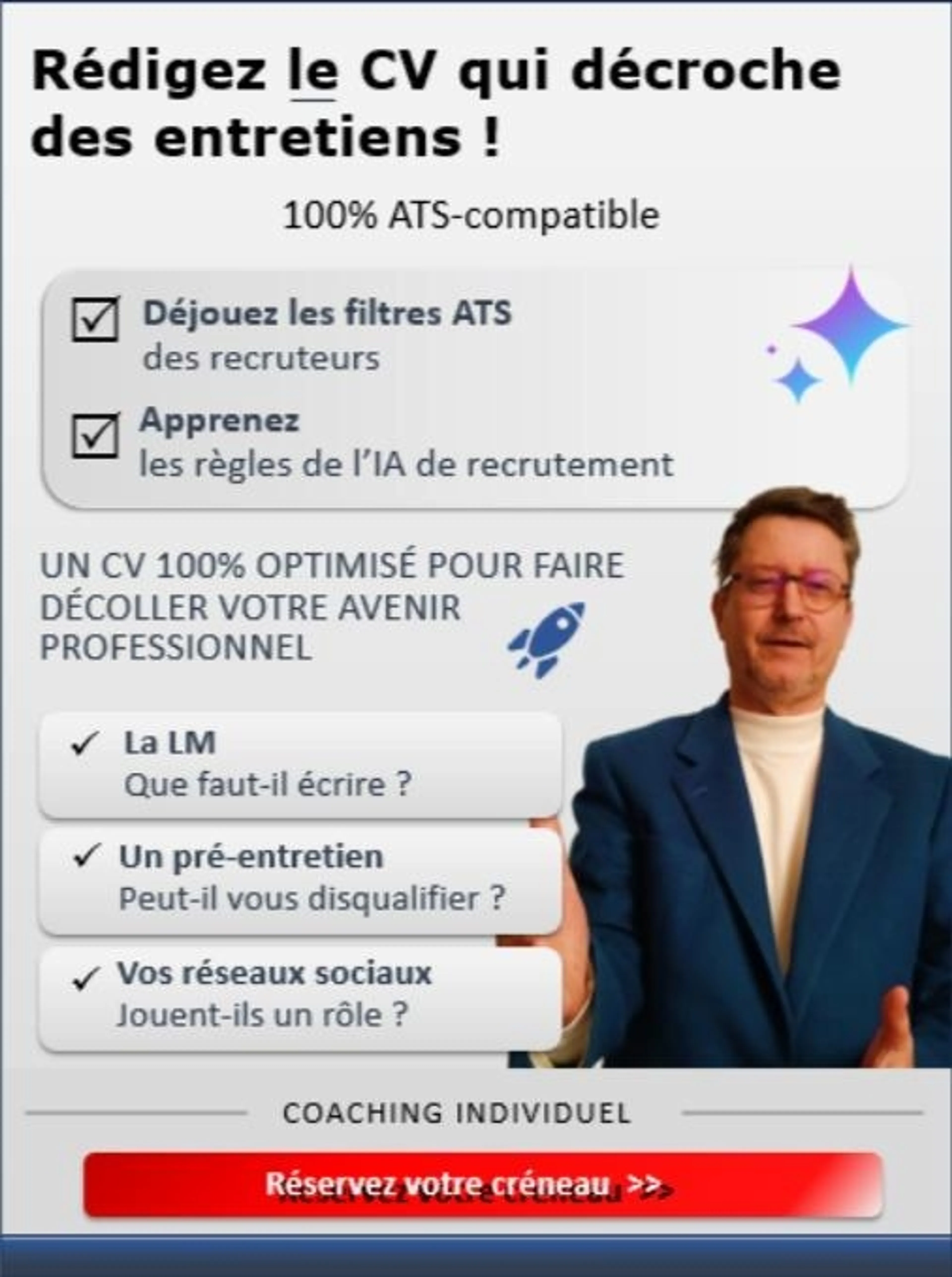 Rédigez le CV qui décroche des entretiens !
