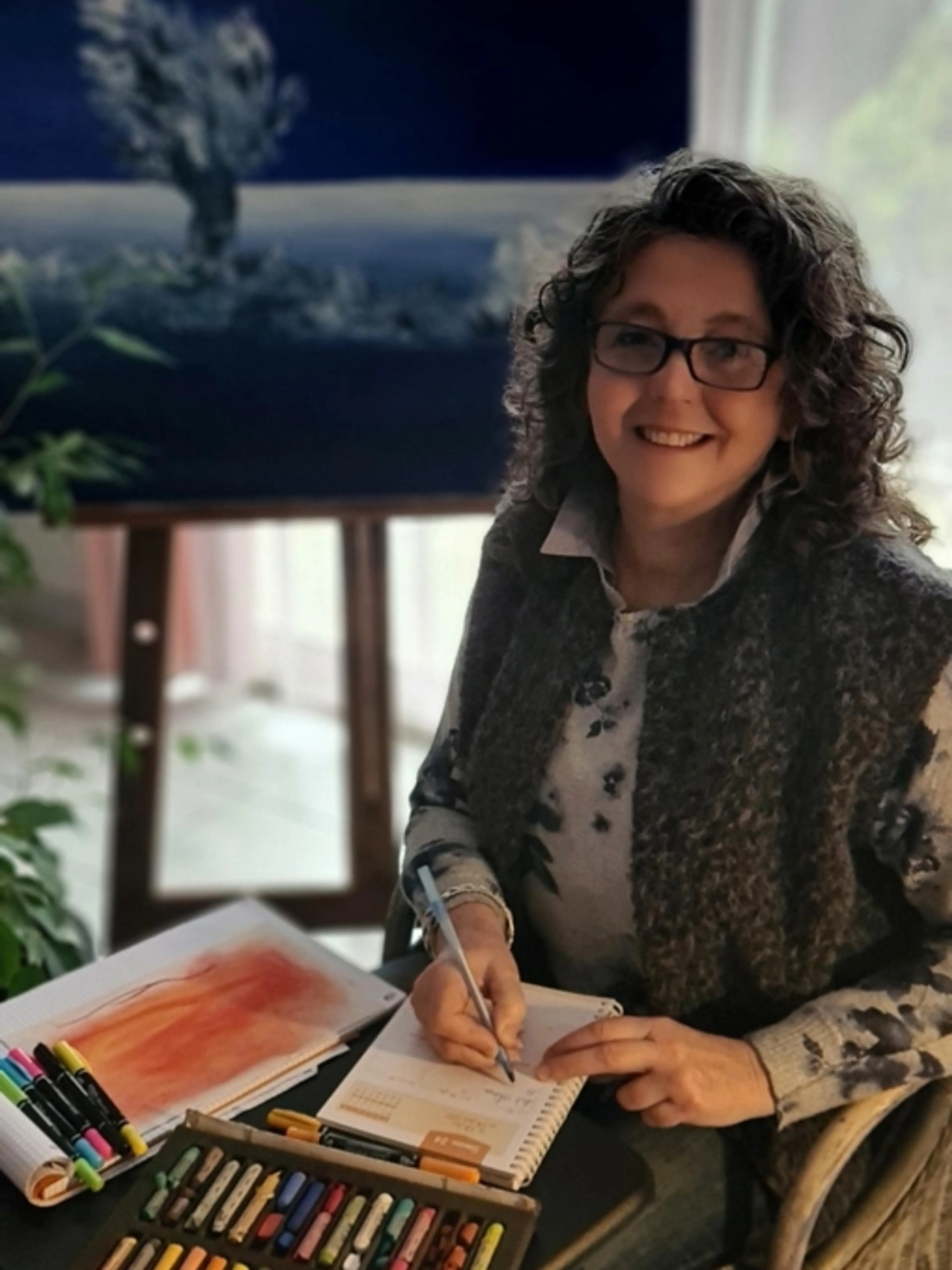 Image de présentation pour l'offre Vive le printemps ! 
Voyage créatif vers le renouveau intérieur
Atelier Art-Thérapie en ligne par Annie-Pierre