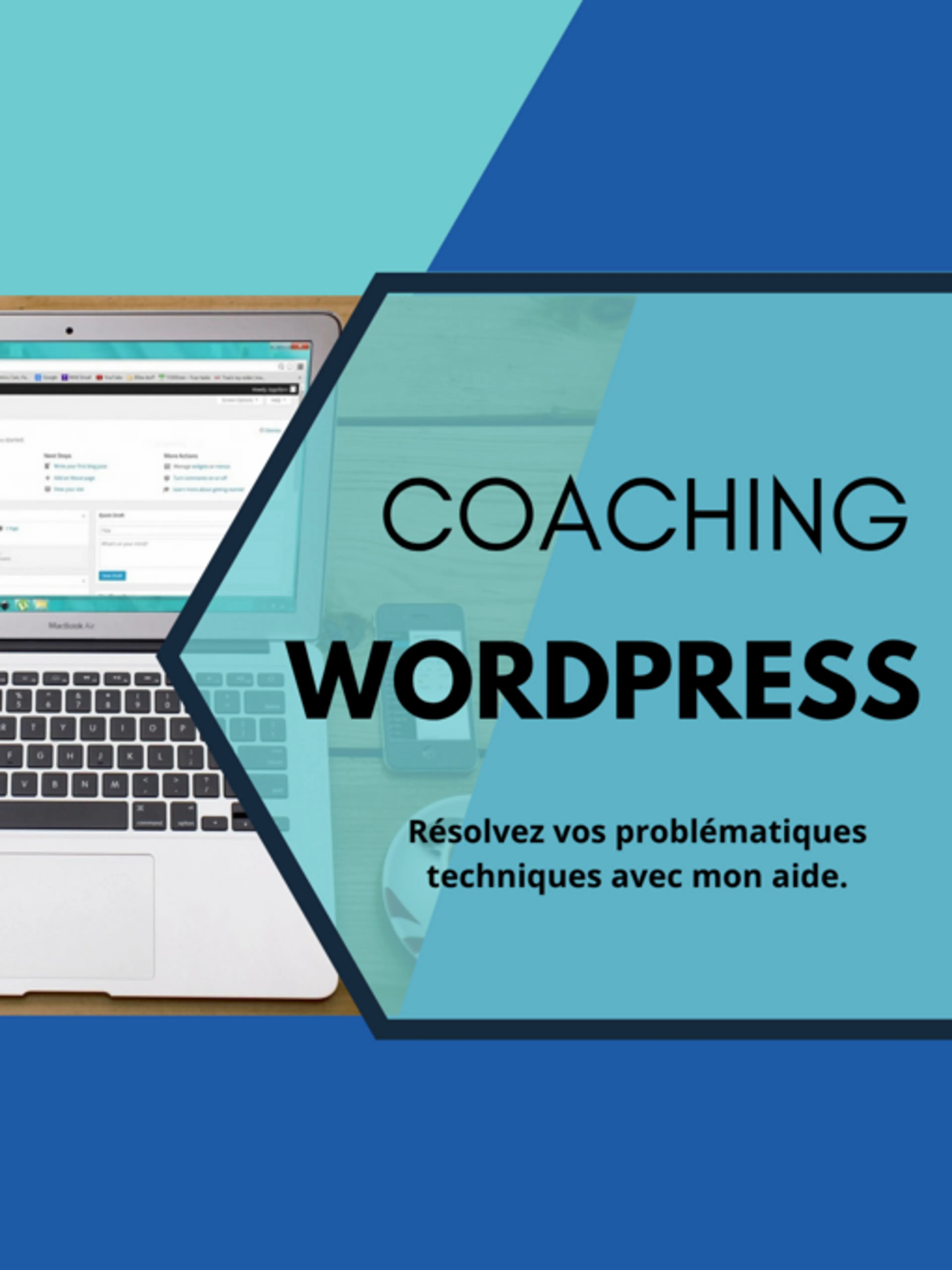 Coaching WordPress : Je vous aide à résoudre les problèmes de votre site !