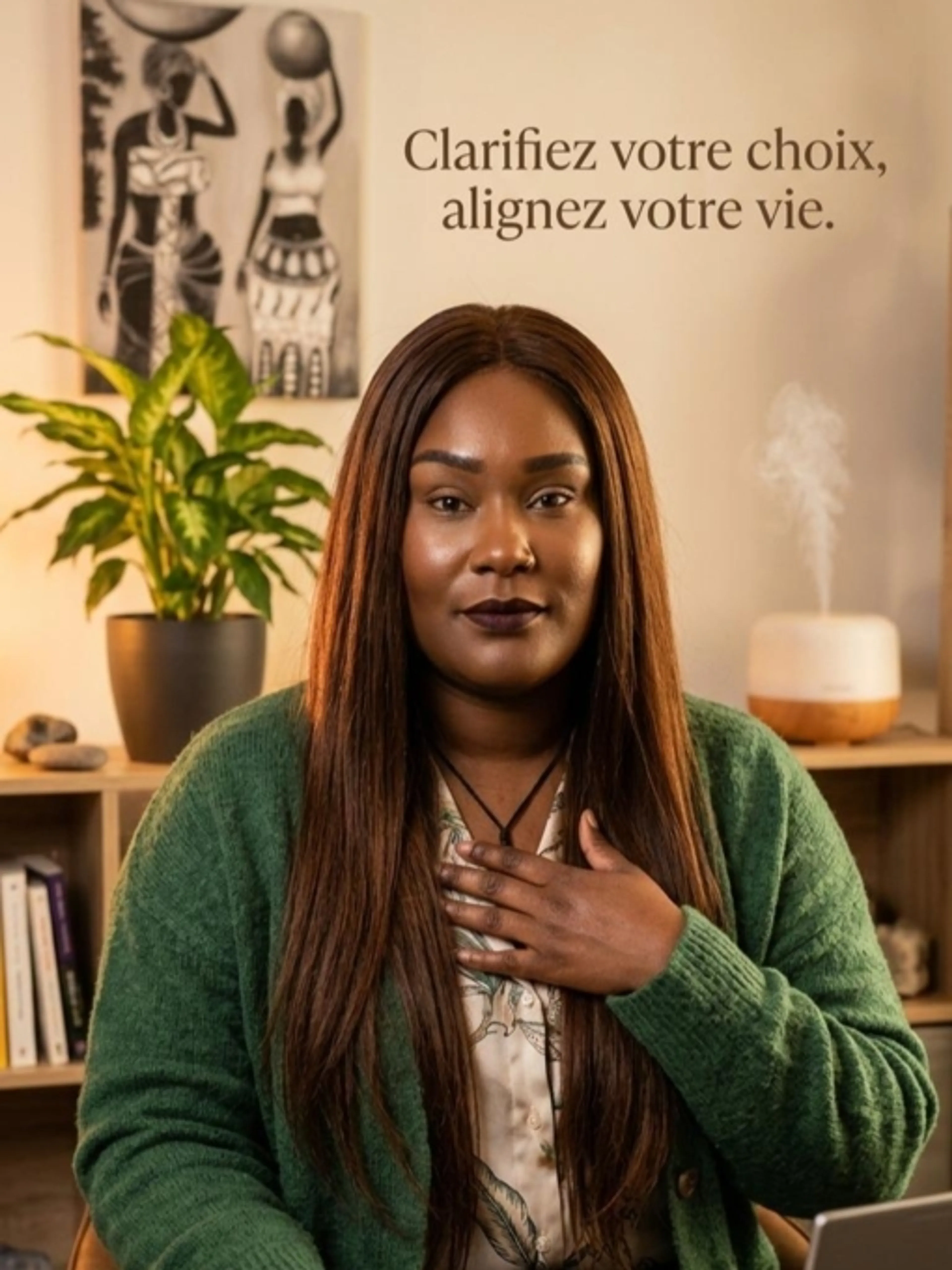 Image de présentation pour l'offre Apaiser un conflit intérieur et faire un choix aligné par Les formations d'Annie