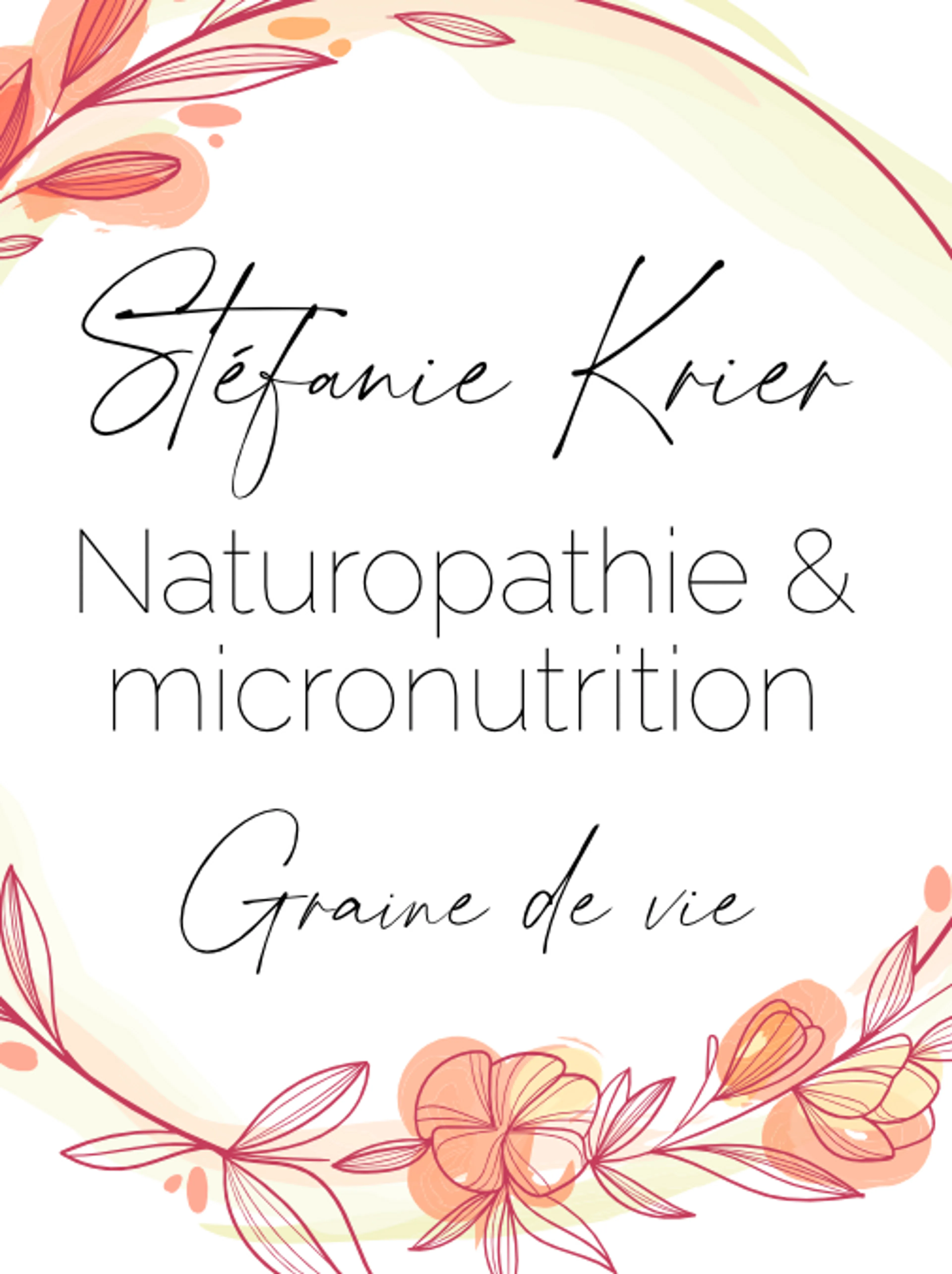 Image de présentation pour l'offre CONSULTATION DE SUIVI NATUROPATHIE par Naturo'GrainedeVie