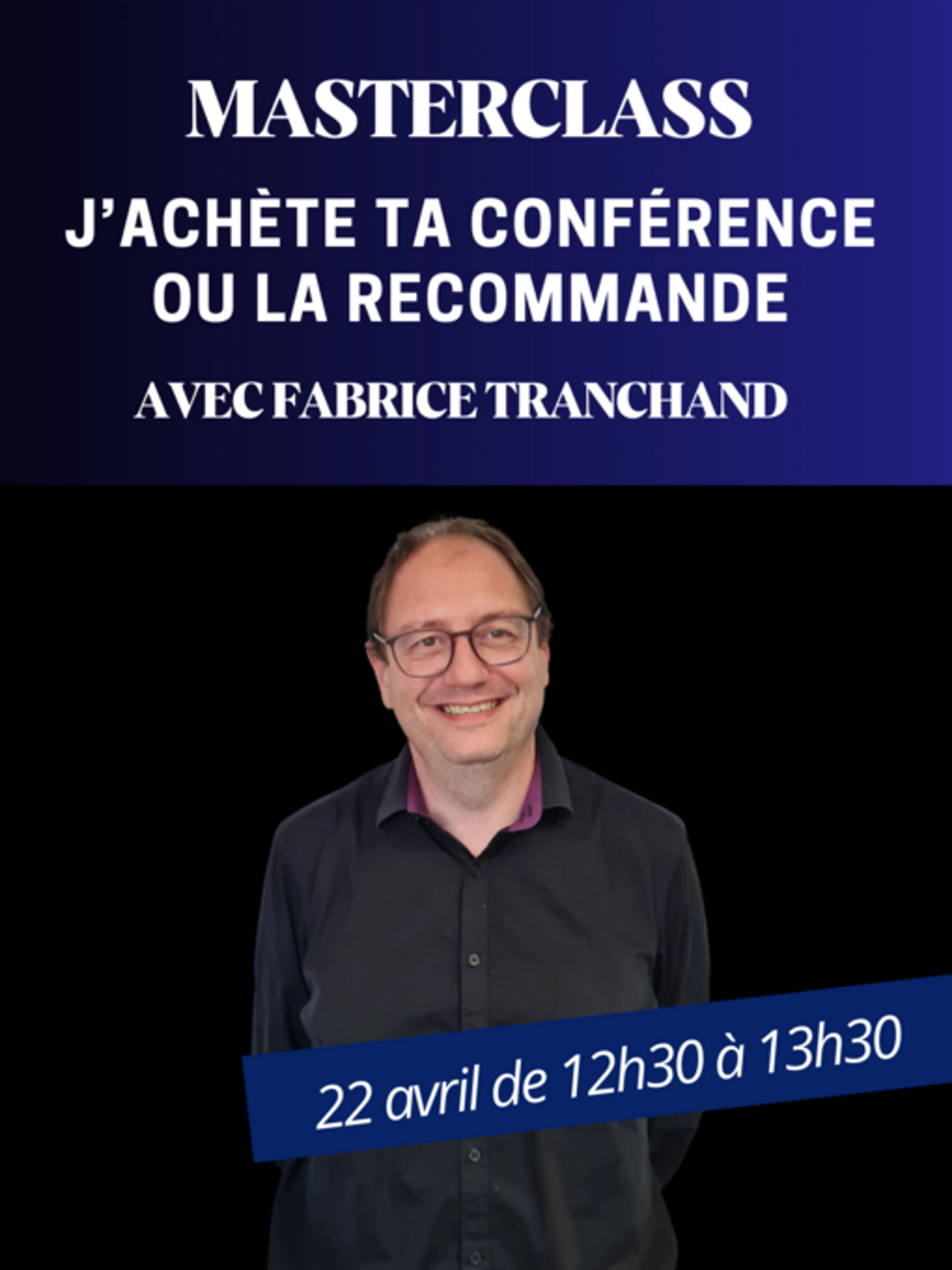 Image de présentation pour l'offre J'achète ta conférence ou la recommande ! par Marie Leresteux