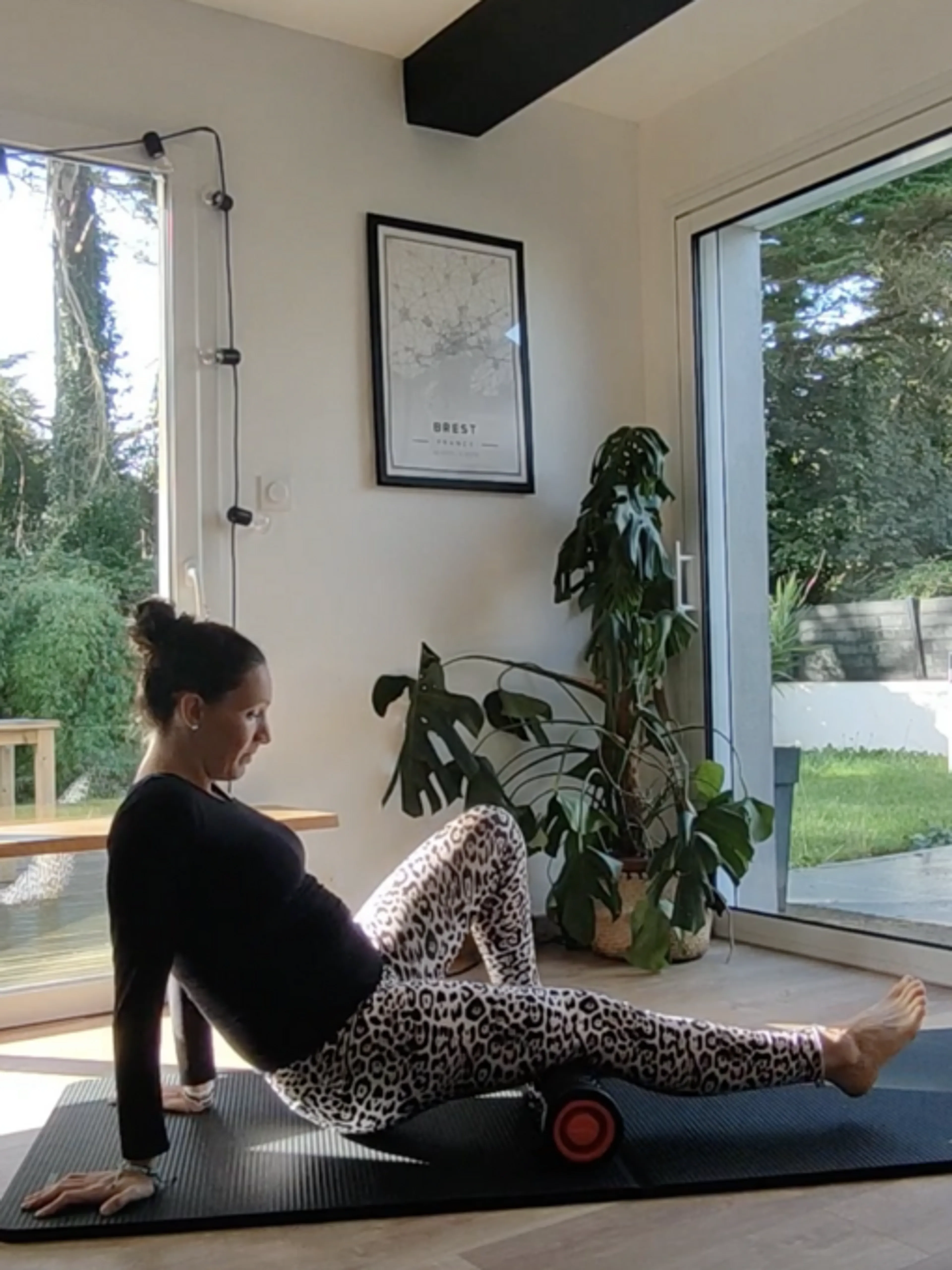 Pilates Post Partum à la maison