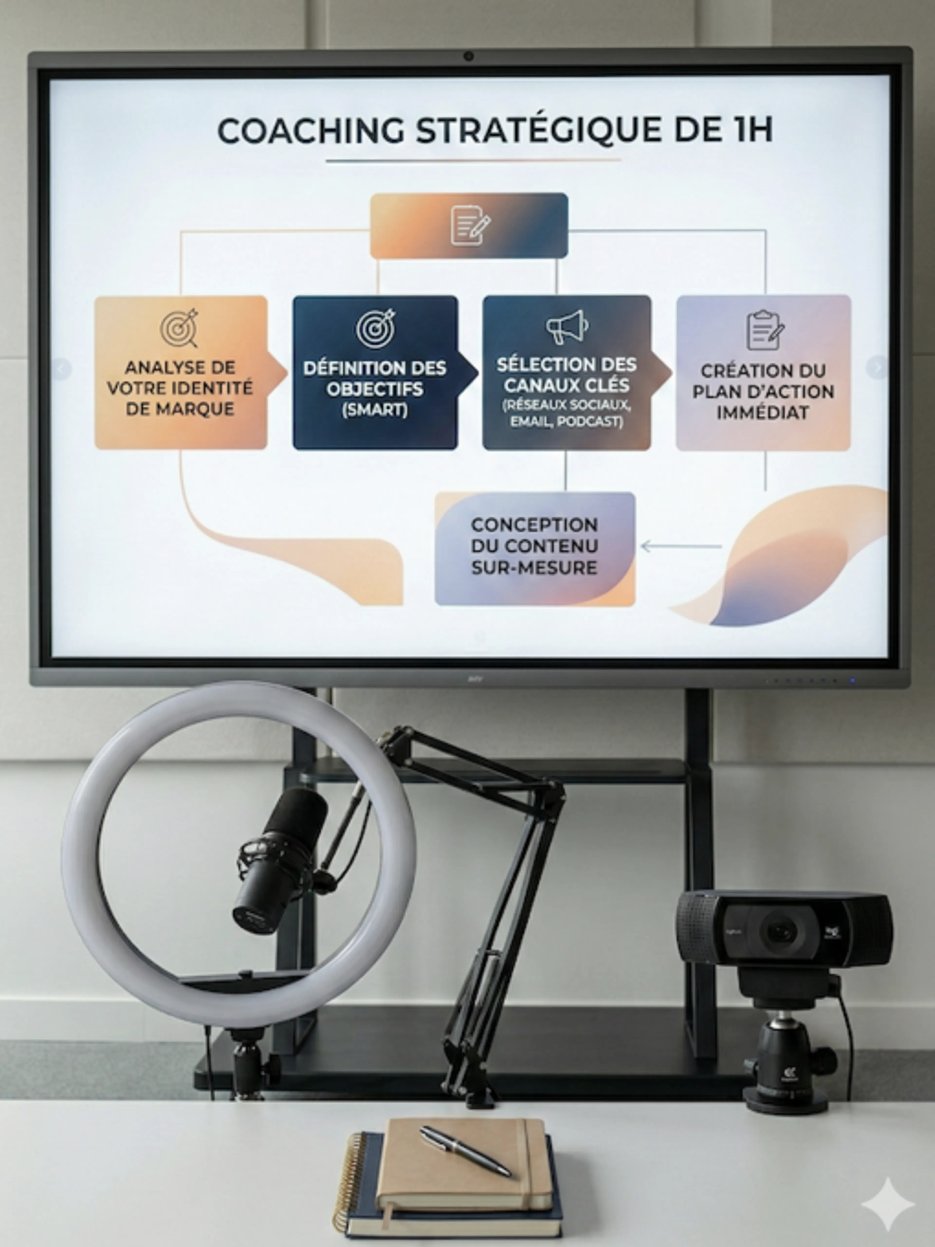 Élaboration de votre stratégie de communication sur-mesure