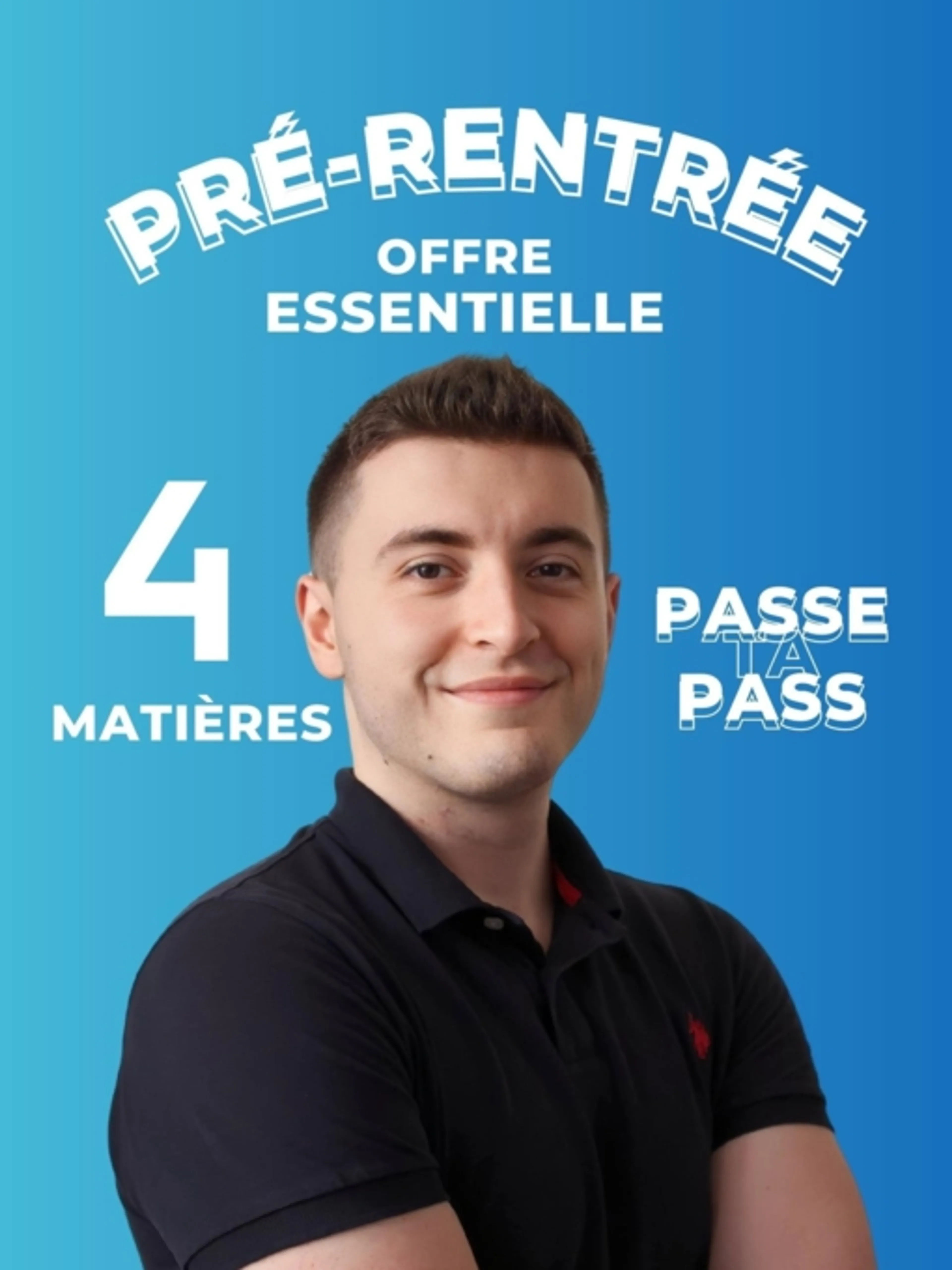 Image de présentation pour l'offre Pré-rentrée PASSE TA PASS - Offre Essentielle
Chimie + Biochimie + Biologie cellulaire + Histologie par Passe Ta Pass