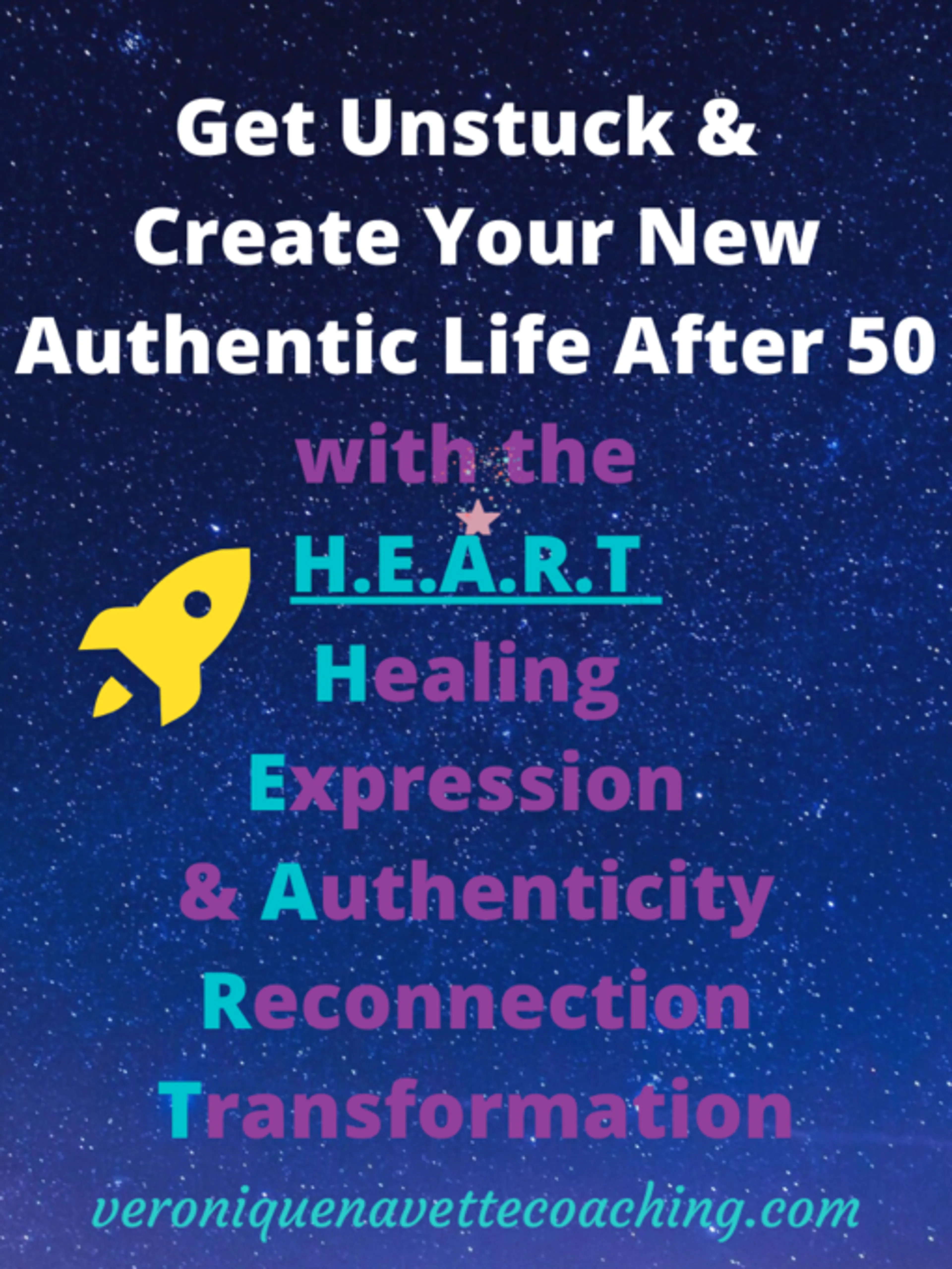 Image de présentation pour l'offre New Authentic Life After 50 par Véronique