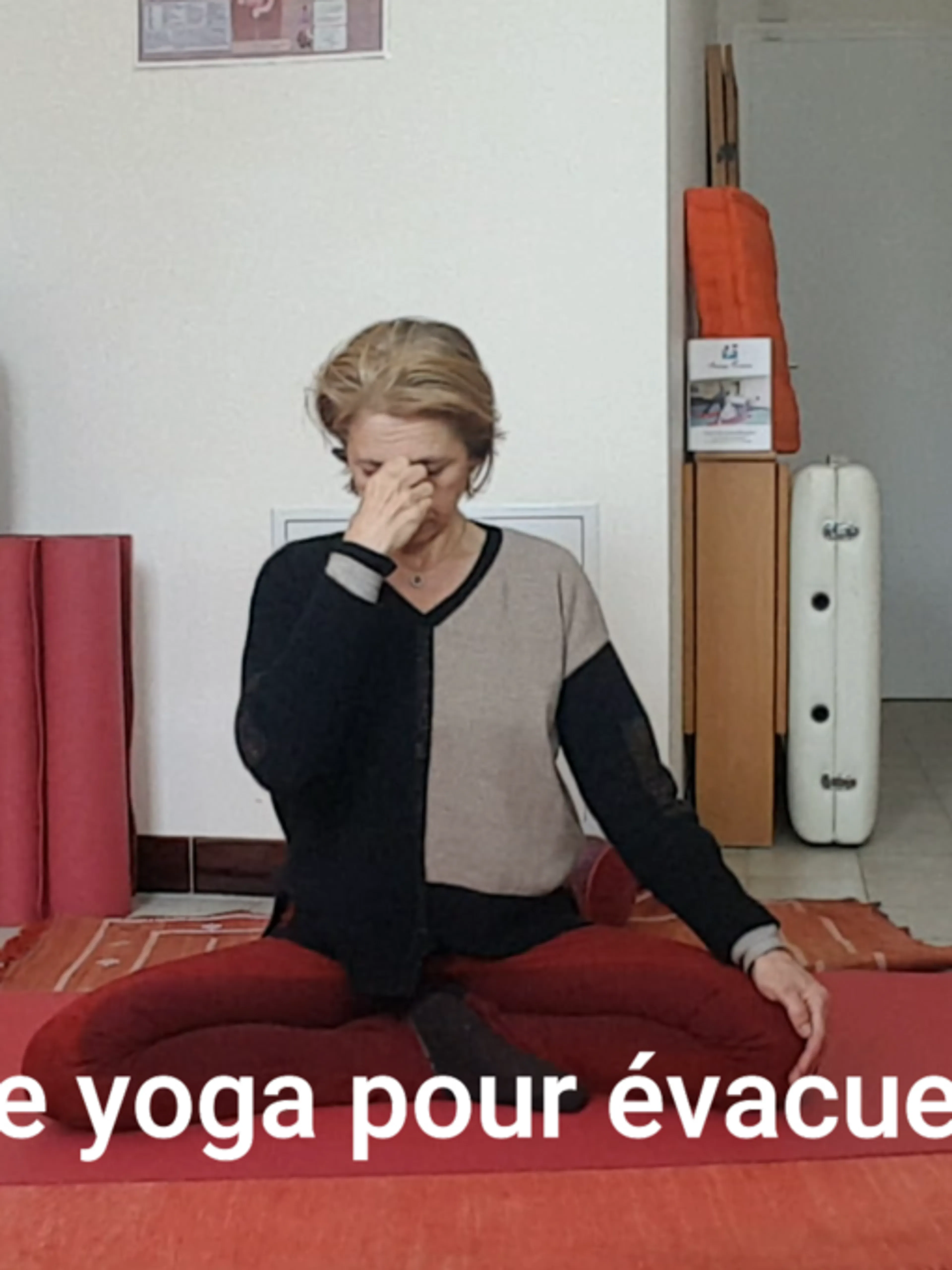 Séance de yoga-thérapie avec coach certifié