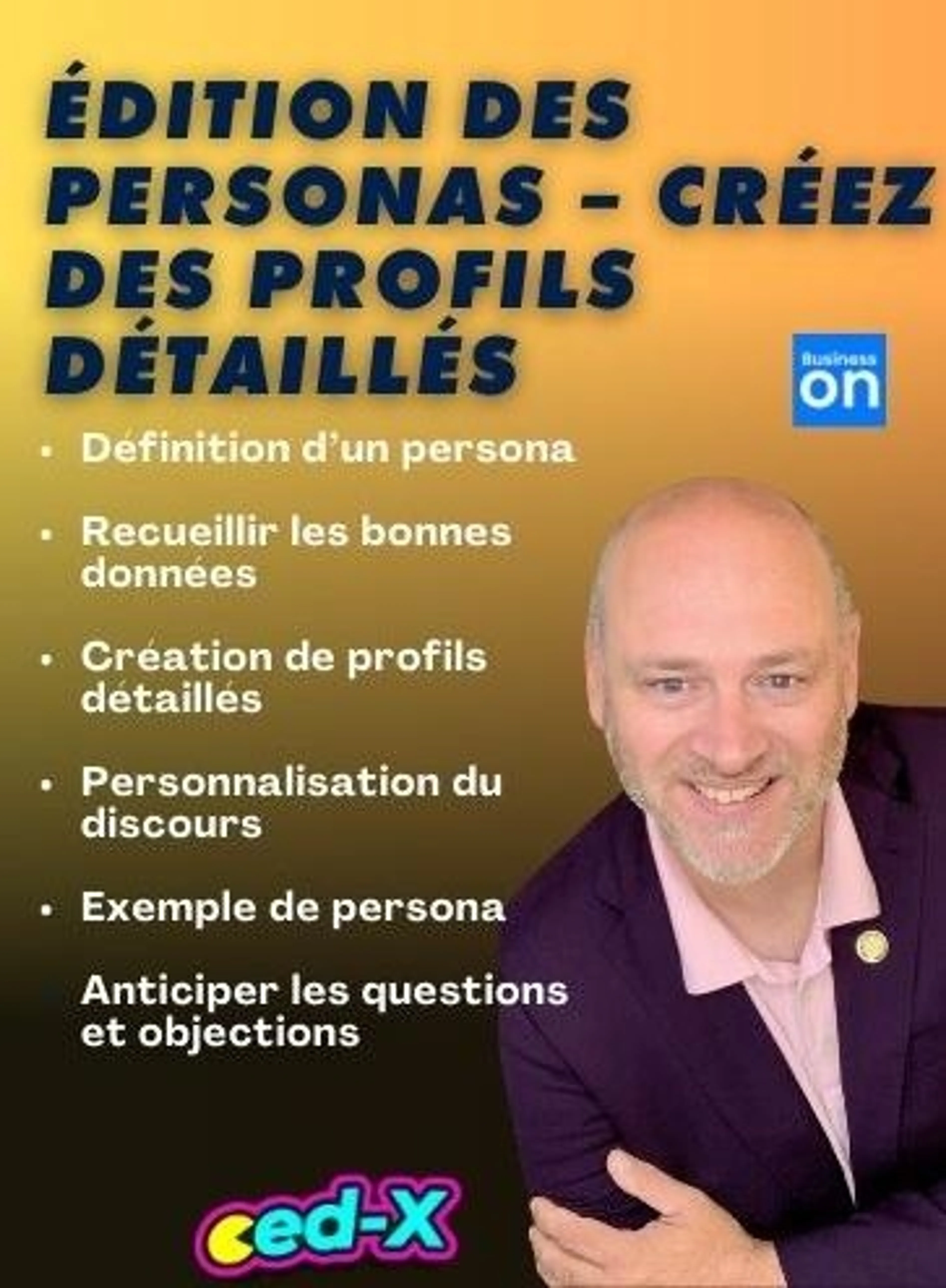 Image de présentation pour l'offre Création de profils détaillés pour anticiper les questions et actions à mener par Cedric