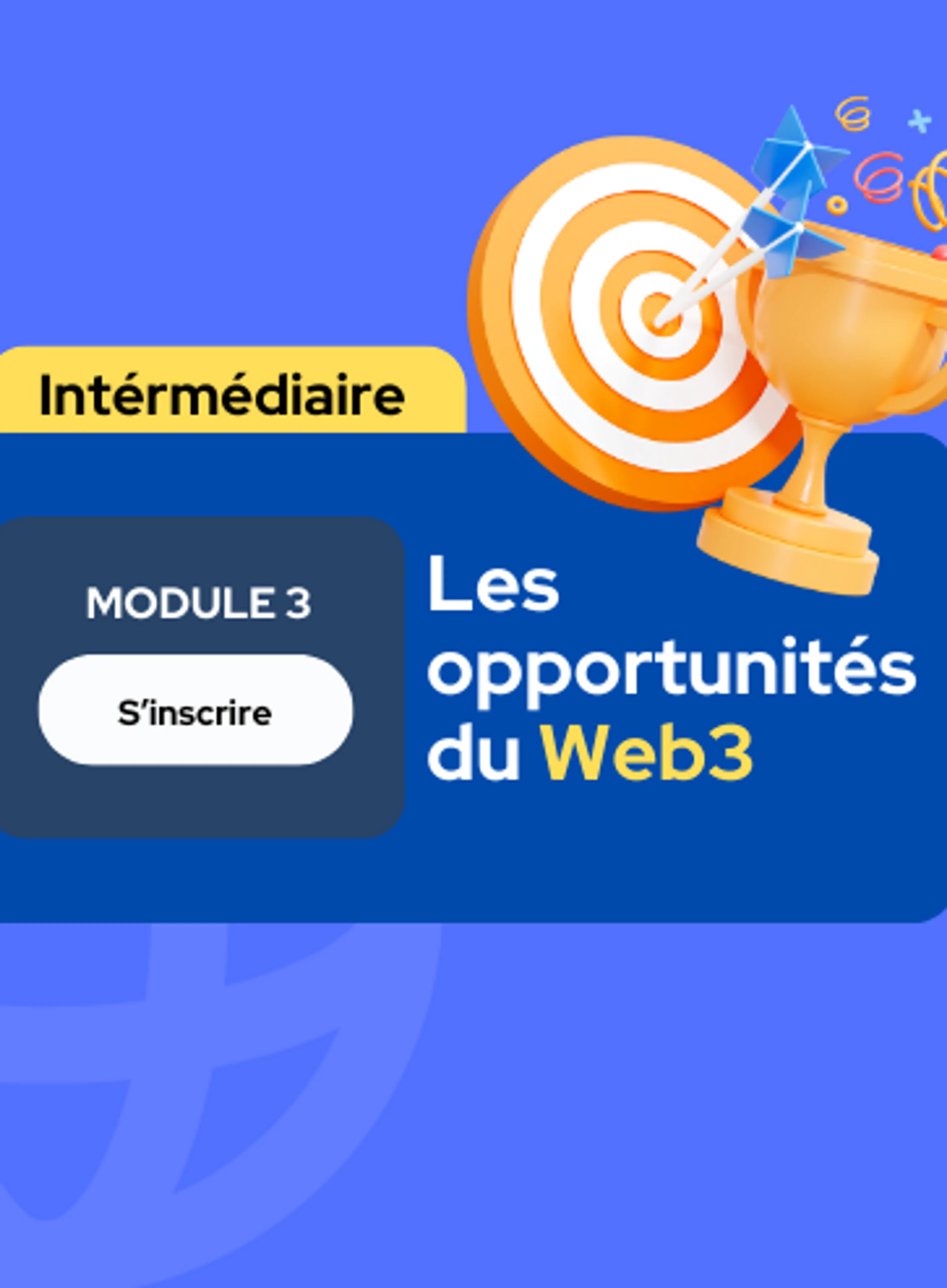 Image de présentation pour l'offre [Intermédiaire] Module 3 : Les opportunités du Web3 par Juliette