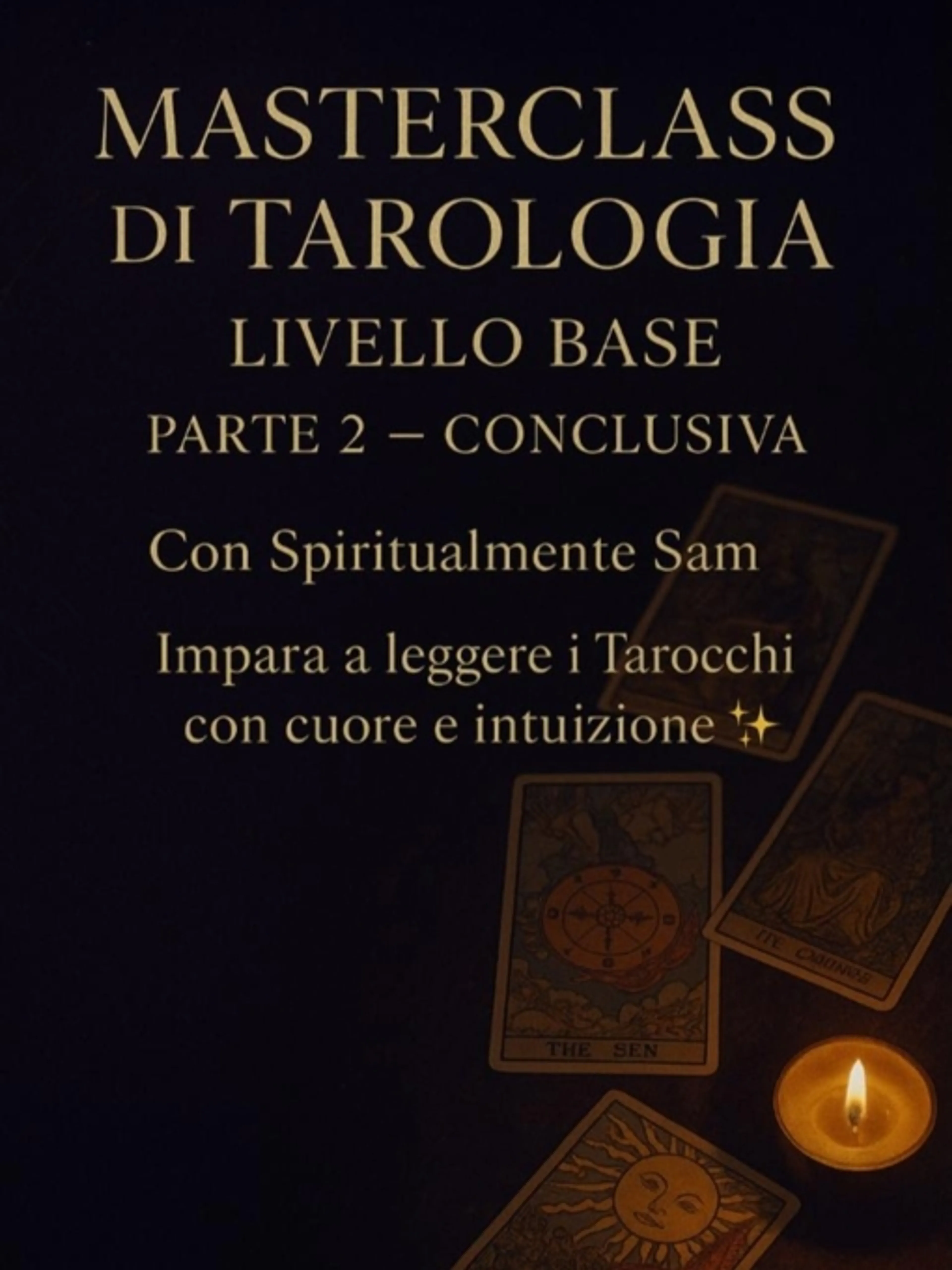 Image de présentation pour l'offre Corso di Tarocchi di Base per Sviluppo Personale e Crescita Interiore par Samuela
