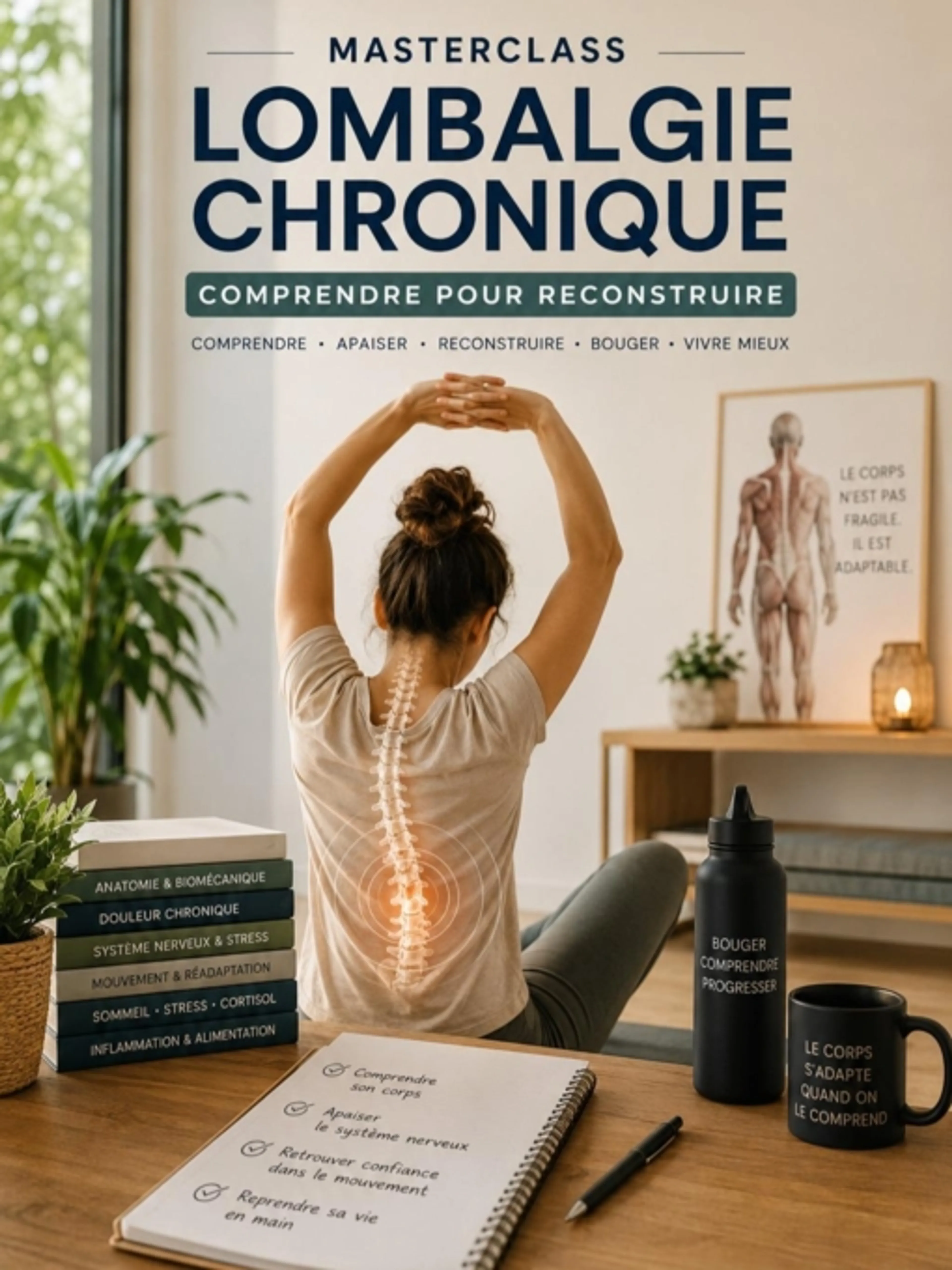 LA LOMBALGIE CHRONIQUE N’EST PAS UNE FATALITÉ
Comprendre pour reconstruire