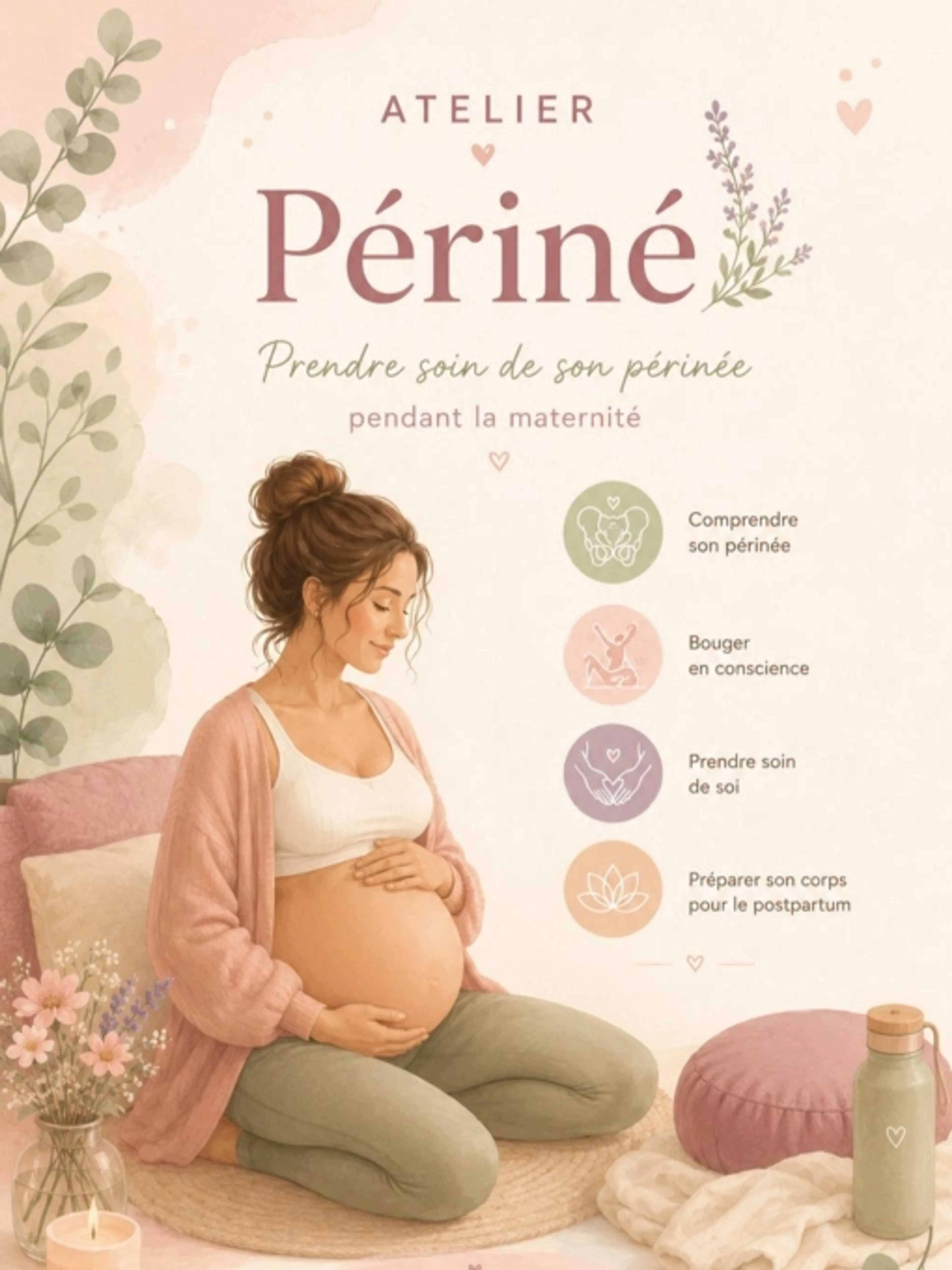 ATELIER PÉRINÉE - Pour prendre soin de son périnée pendant sa maternité