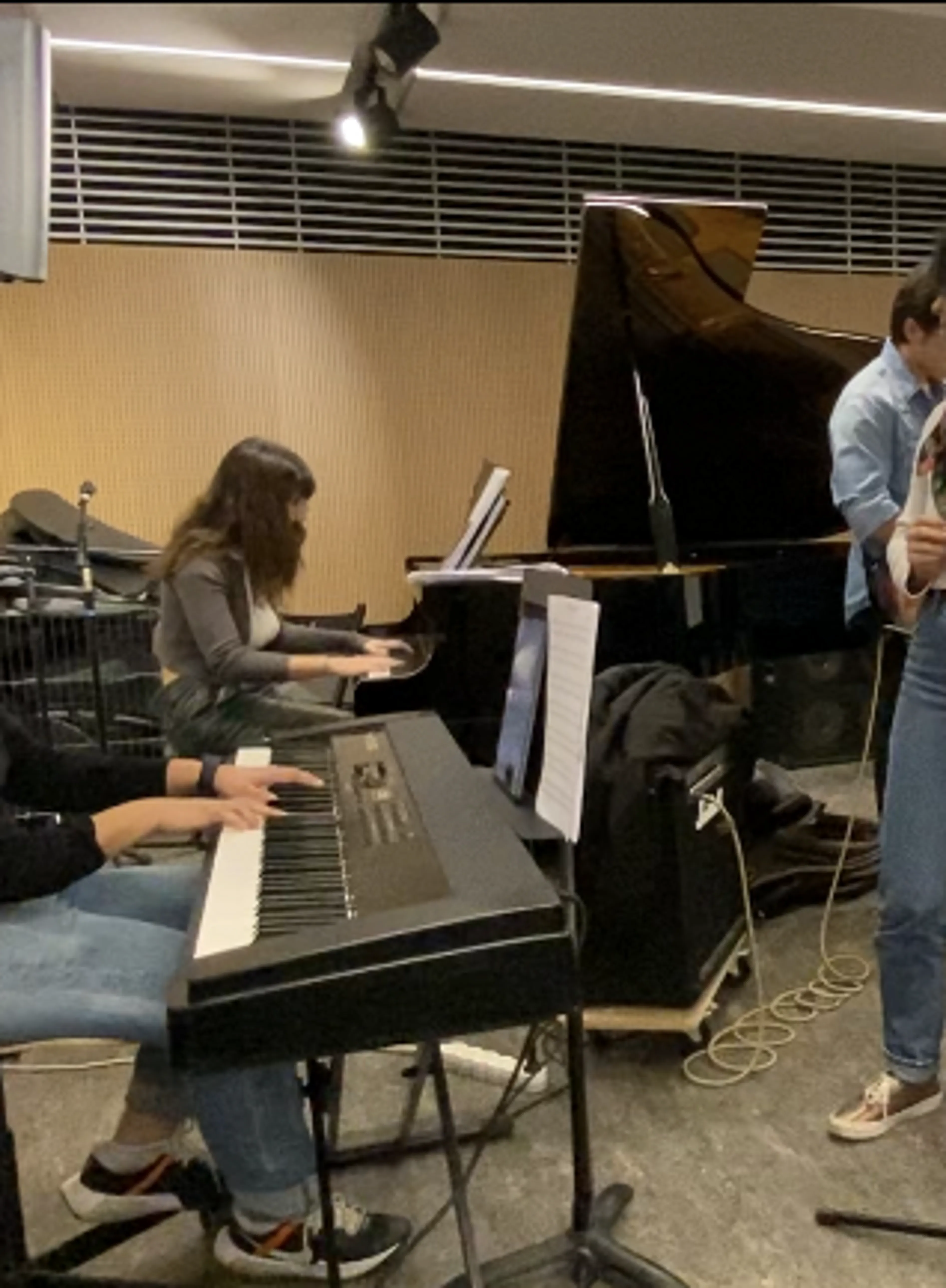 Image de présentation pour l'offre Cours de piano pour débutant en classique et musique actuelle, accompagnement vocal, initiation au solfège et à l'harmonie jazz par jeanne