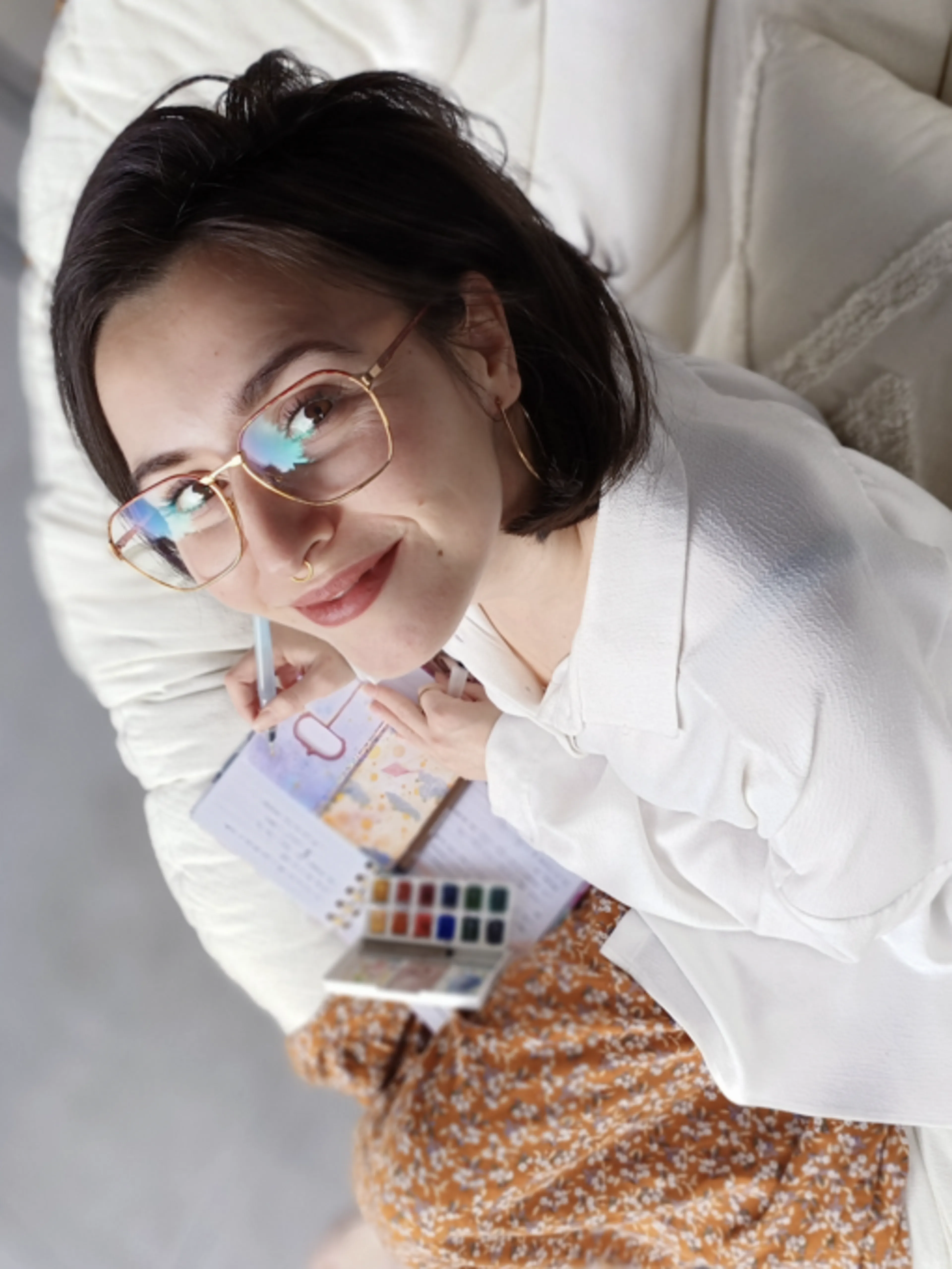 Image de présentation pour l'offre Pack de 2 ateliers : Art-thérapie et méditation guidée spéciale confiance en soi par Laura-Lise