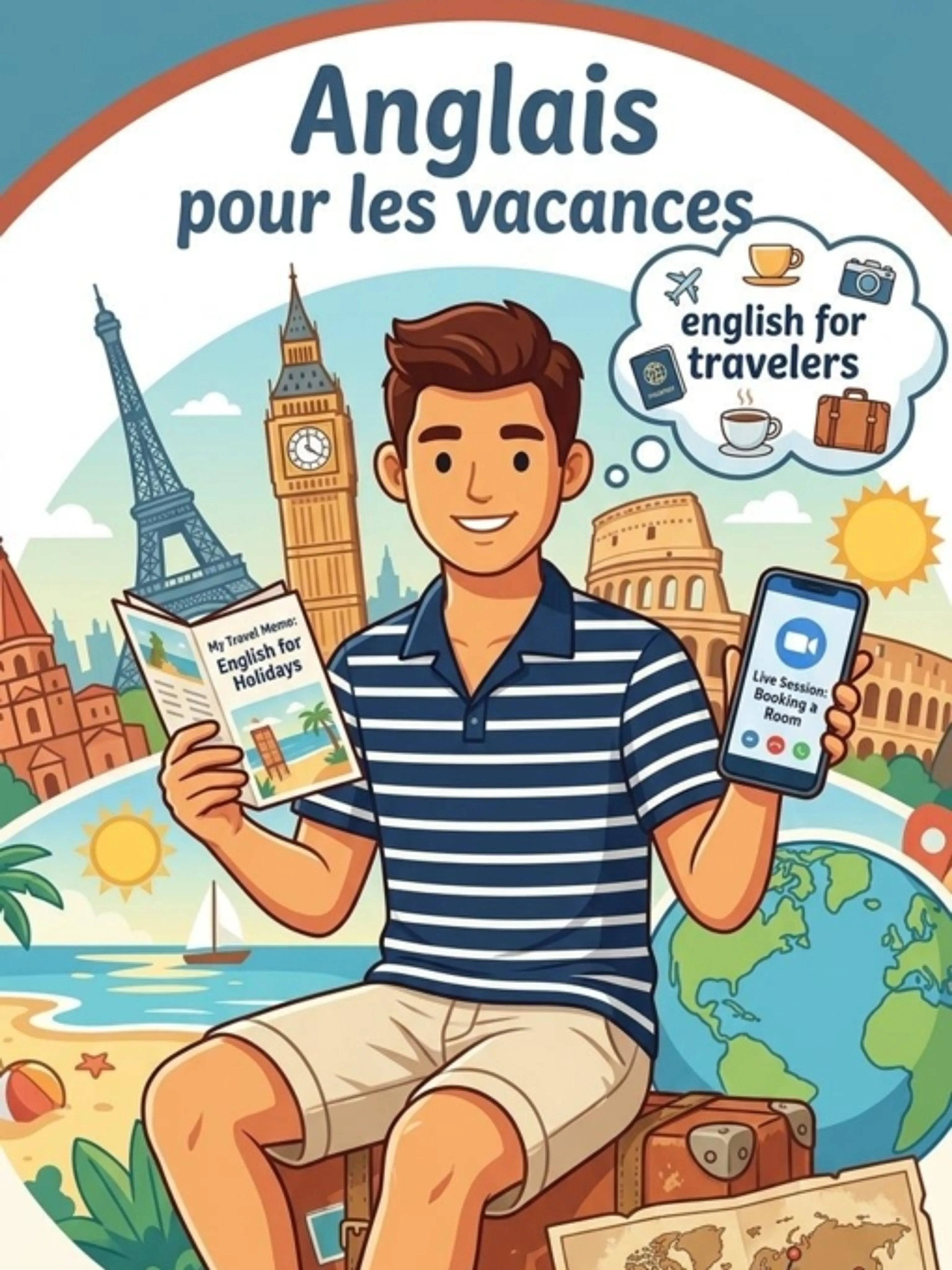 Image de présentation pour l'offre Anglais pour les vacances par John F. Hopkins