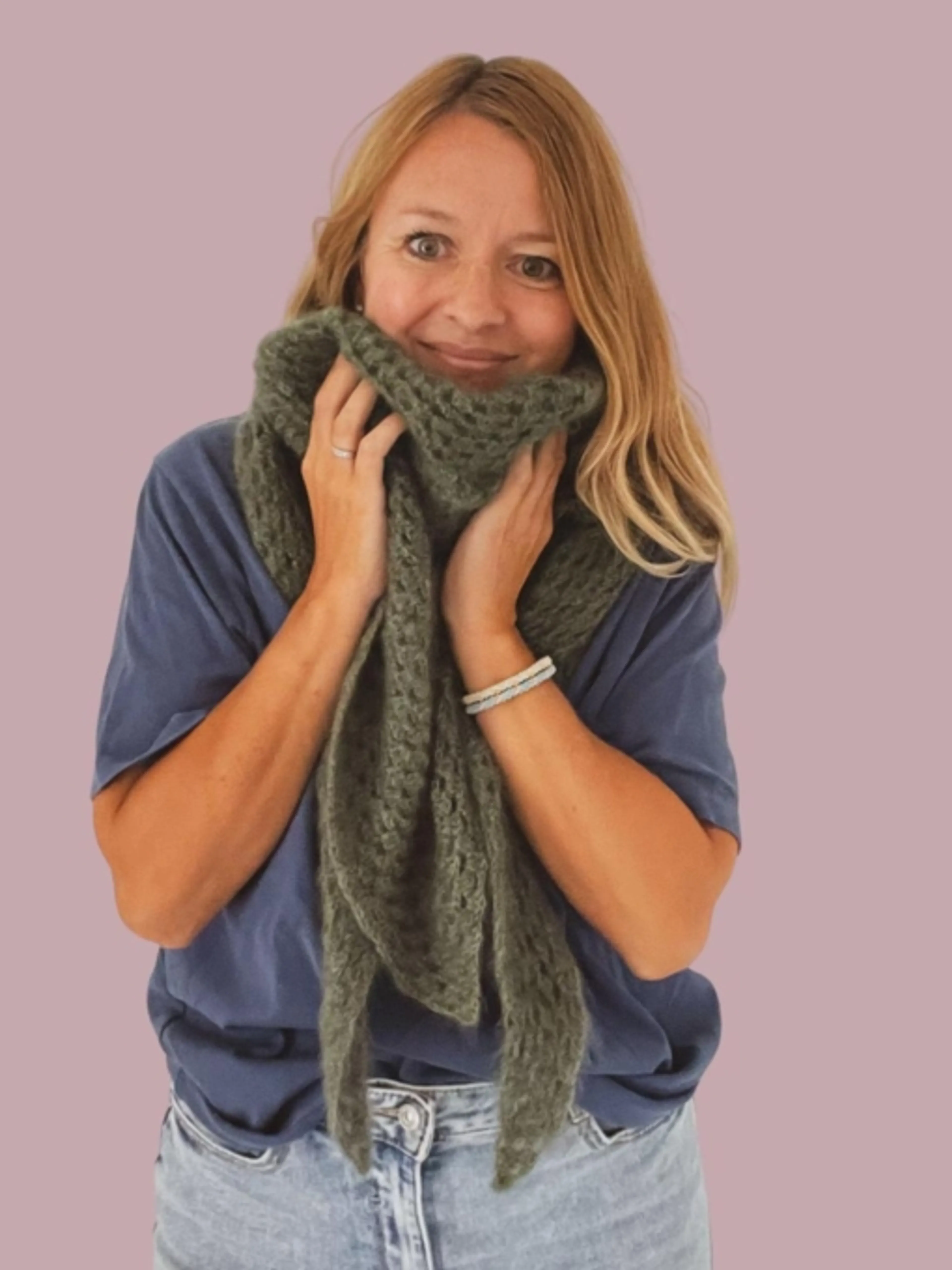 Image de présentation pour l'offre Créez votre châle au crochet par Caro Tricote