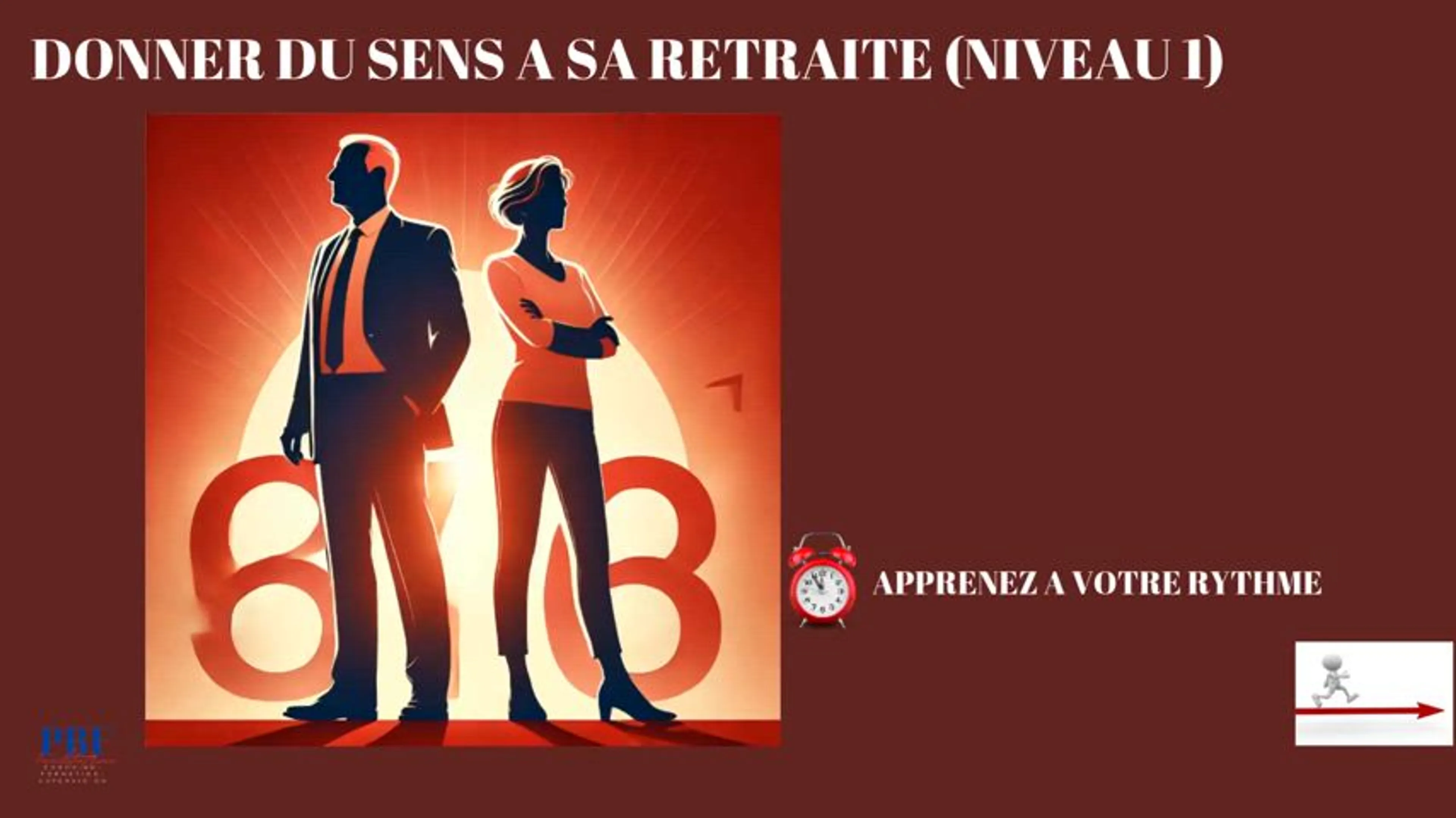 Image de présentation pour l'offre S'ORIENTER VERS UNE RETRAITE STIMULANTE ET EPANOUISSANTE par Patricia