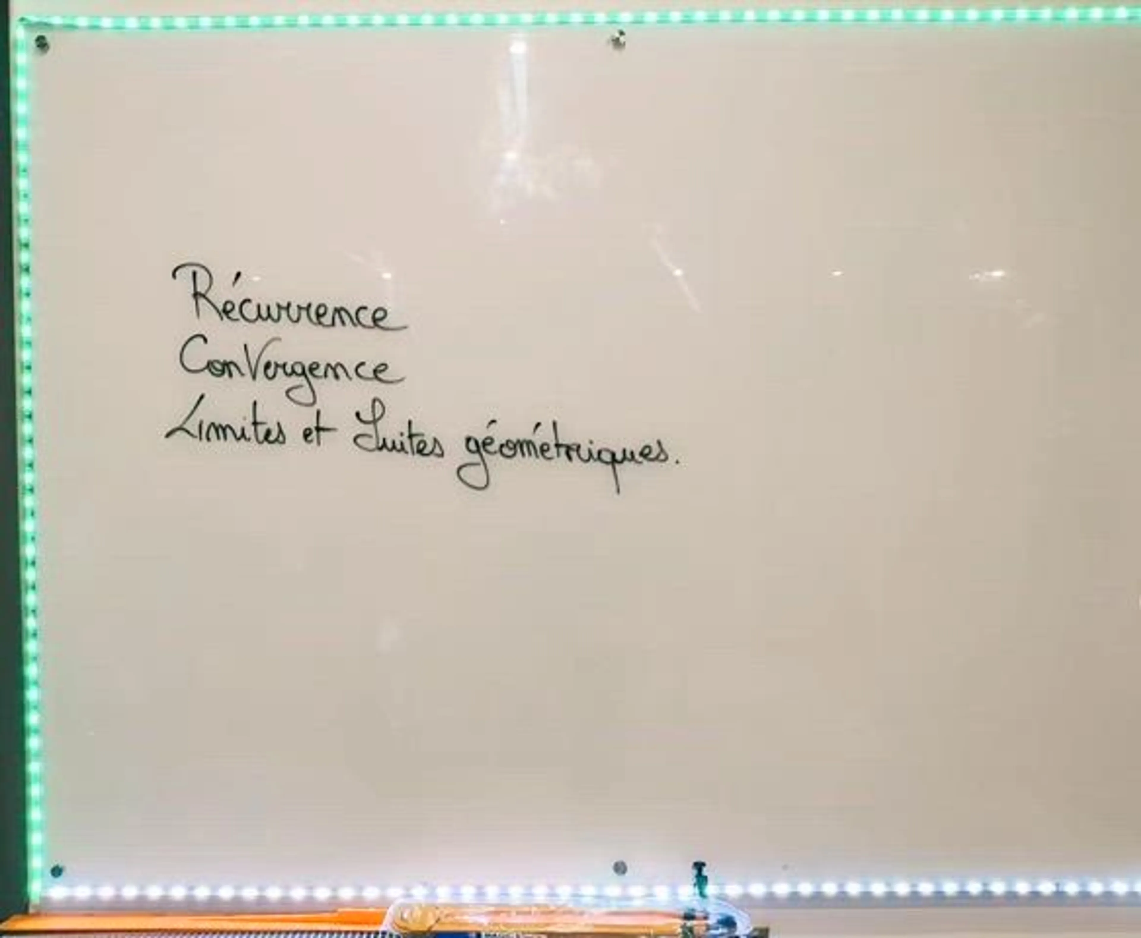 Image de présentation pour l'offre Récurrences et Suites Numériques. Exercices types Bac. par MEHDI