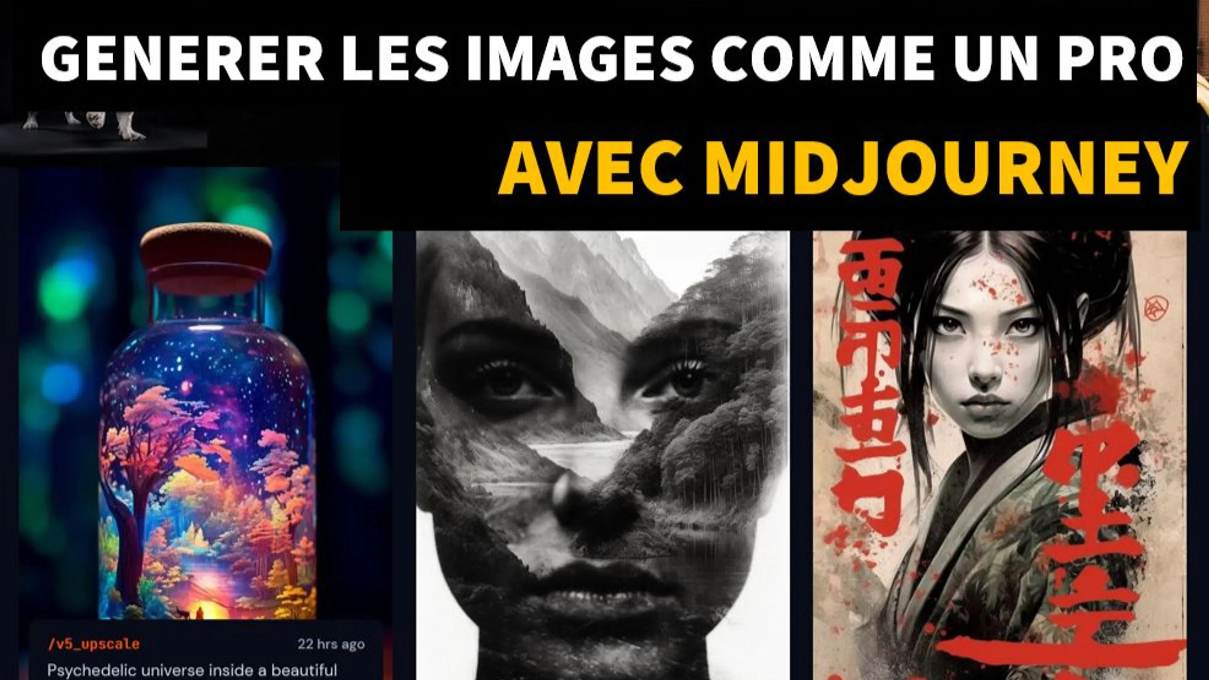 Créer des images comme les pros avec Midjourney