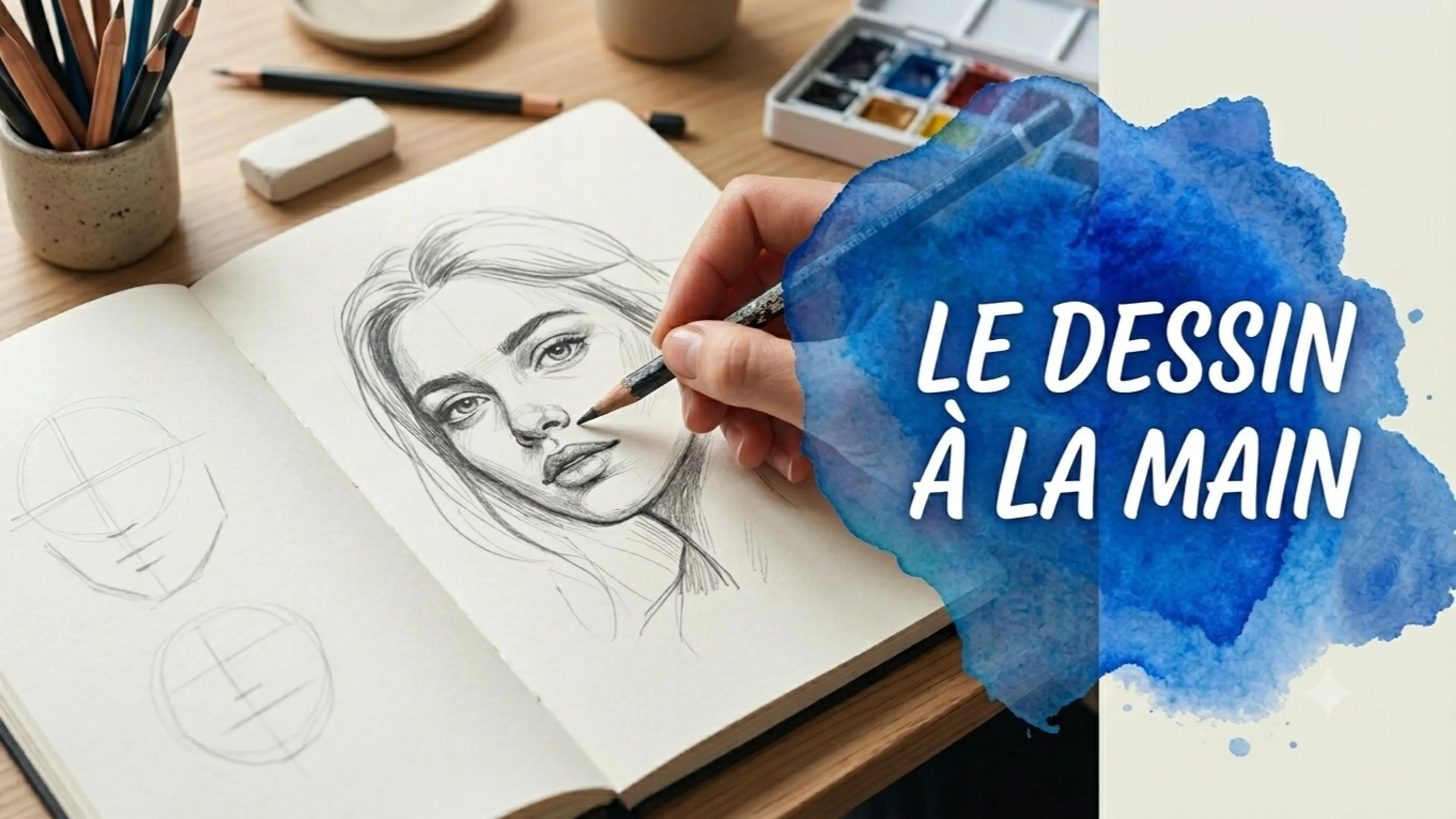 DESSIN A LA MAIN : Le cours complet
